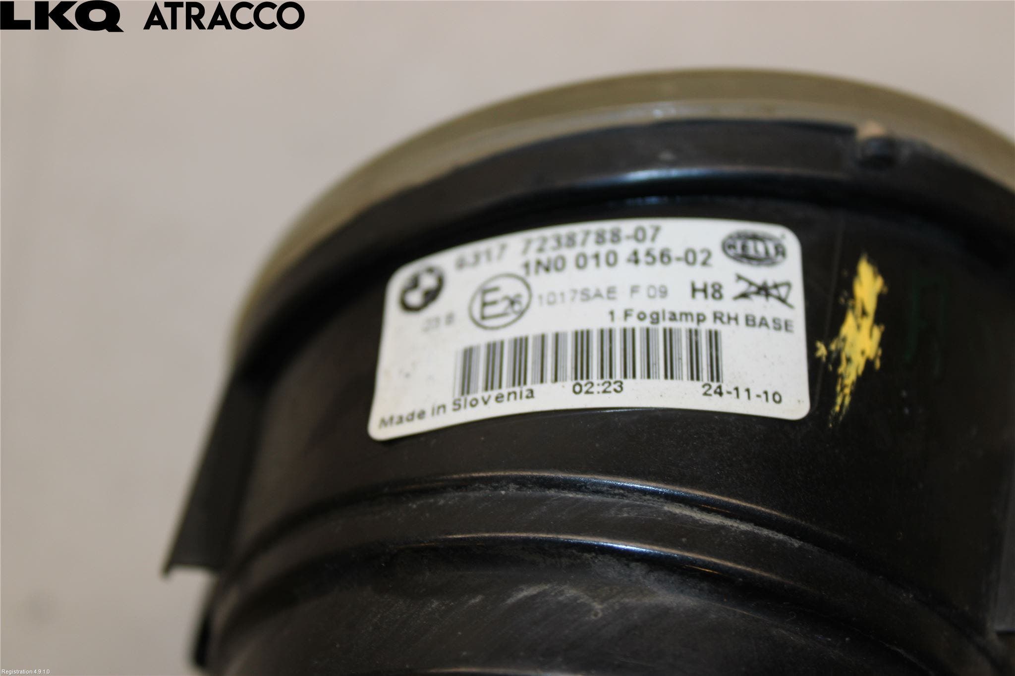 BMW X3 F25 10-17 Frontlykt-Kurve-Tåkelys