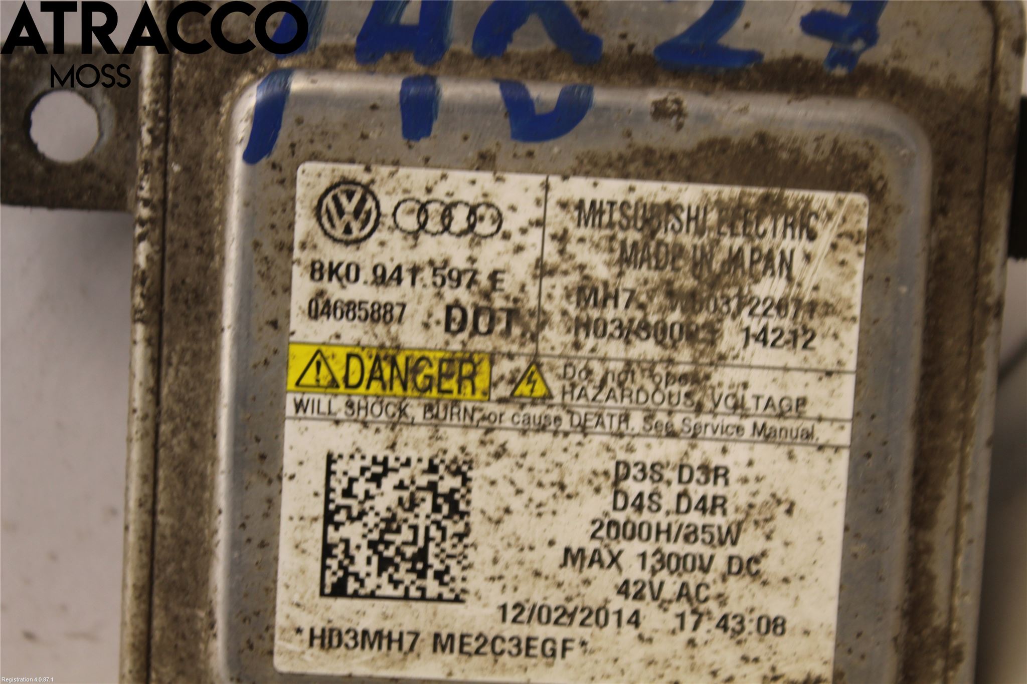 Volkswagen VW TOURAN 10-15 Styreenhet Xenon