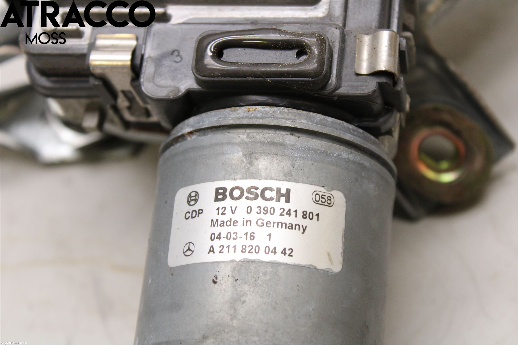 Mercedes-Benz MB E-KLASS (W211) 02-09 Viskermotor Frontrute