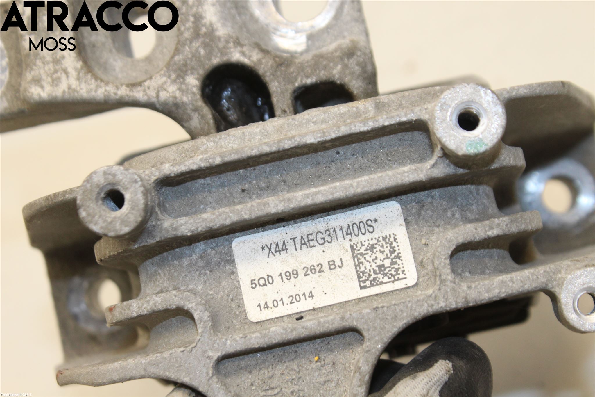 Skoda OCTAVIA (5E) 13-20 Motor Feste Stål-Alu