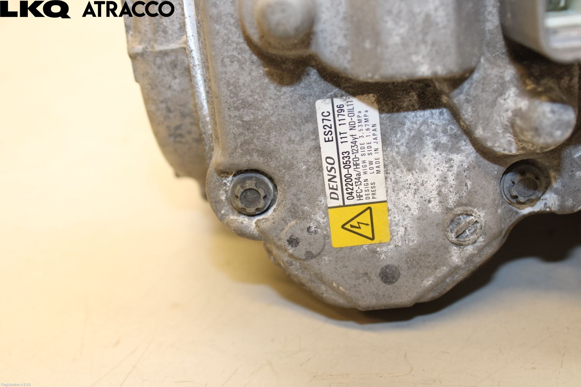 Toyota RAV4 13-18 Varme Ac Kompressor