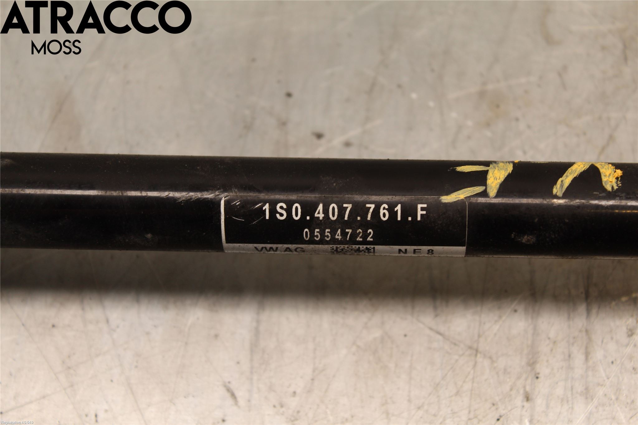 Volkswagen VW UP! / E-UP! Drivaksel Foran Kompl Venstre