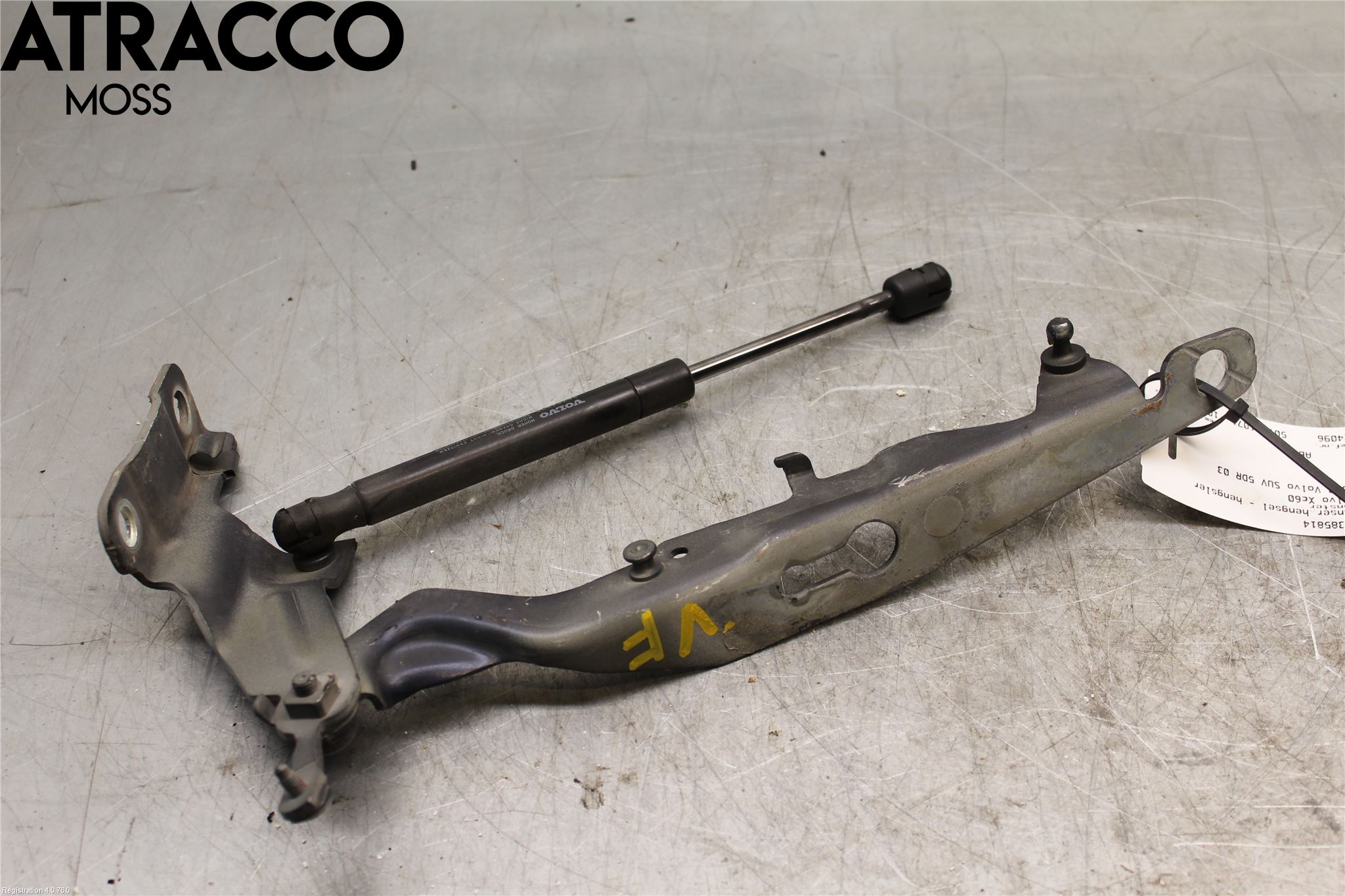 Volvo XC60 09-13 Panser Hengsel - Hengsler