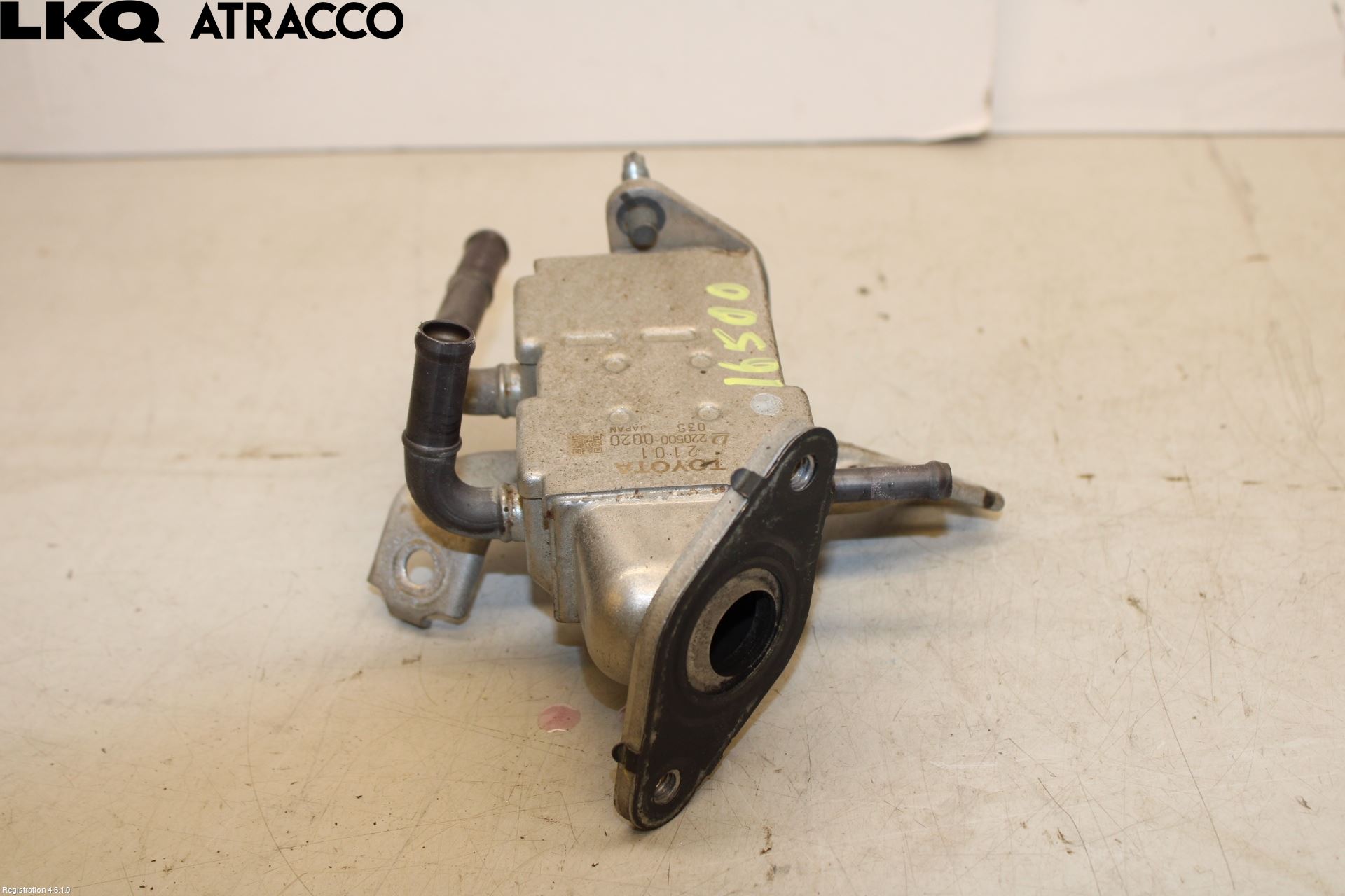 Toyota YARIS XP130 15-20 Eksos Kjøler