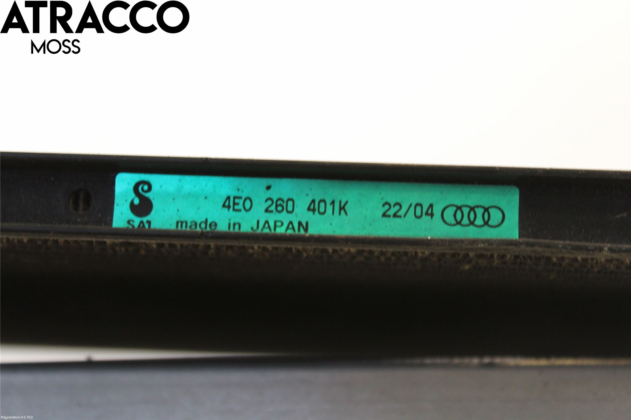 Audi A8/S8 4E  02-09 Varme Ac Kondenser-Kjøler