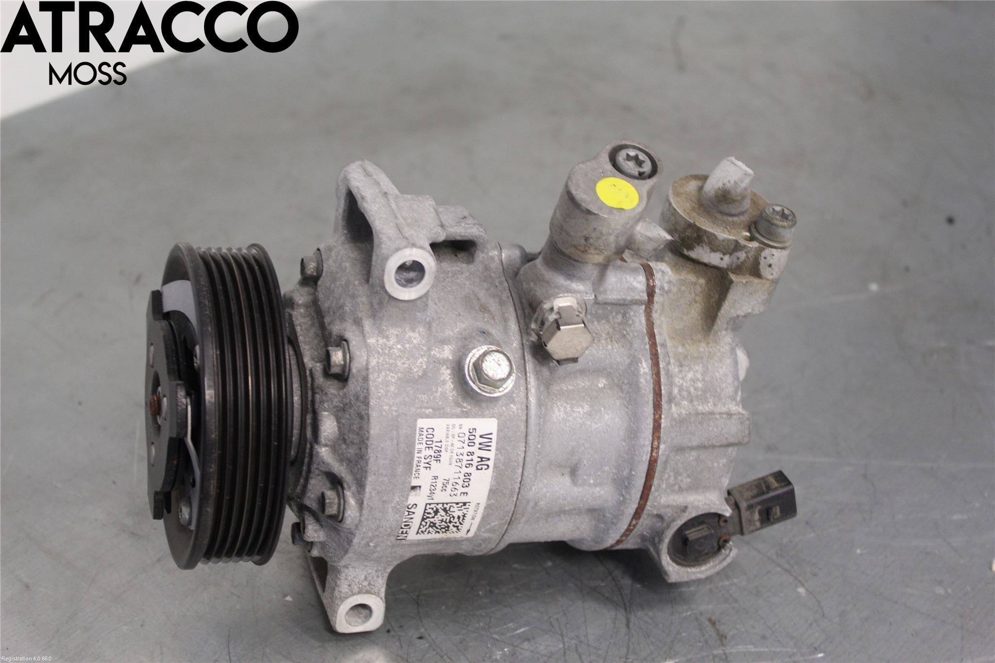 Audi A1/S1 11-18 Varme Ac Kompressor