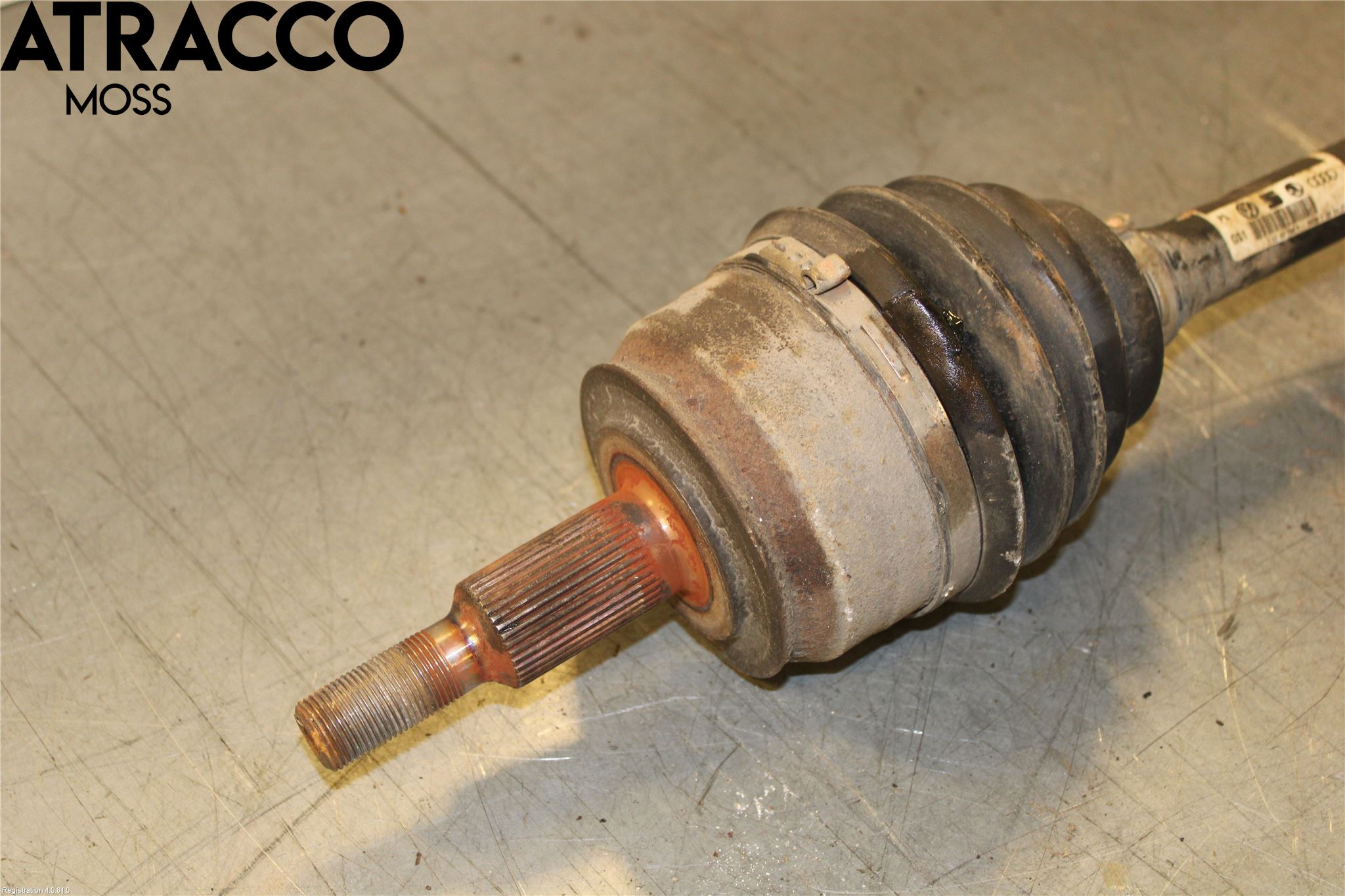 Volkswagen VW TRANSP/CARAVELLE (T5) 04-15 Drivaksel Foran Kompl Venstre