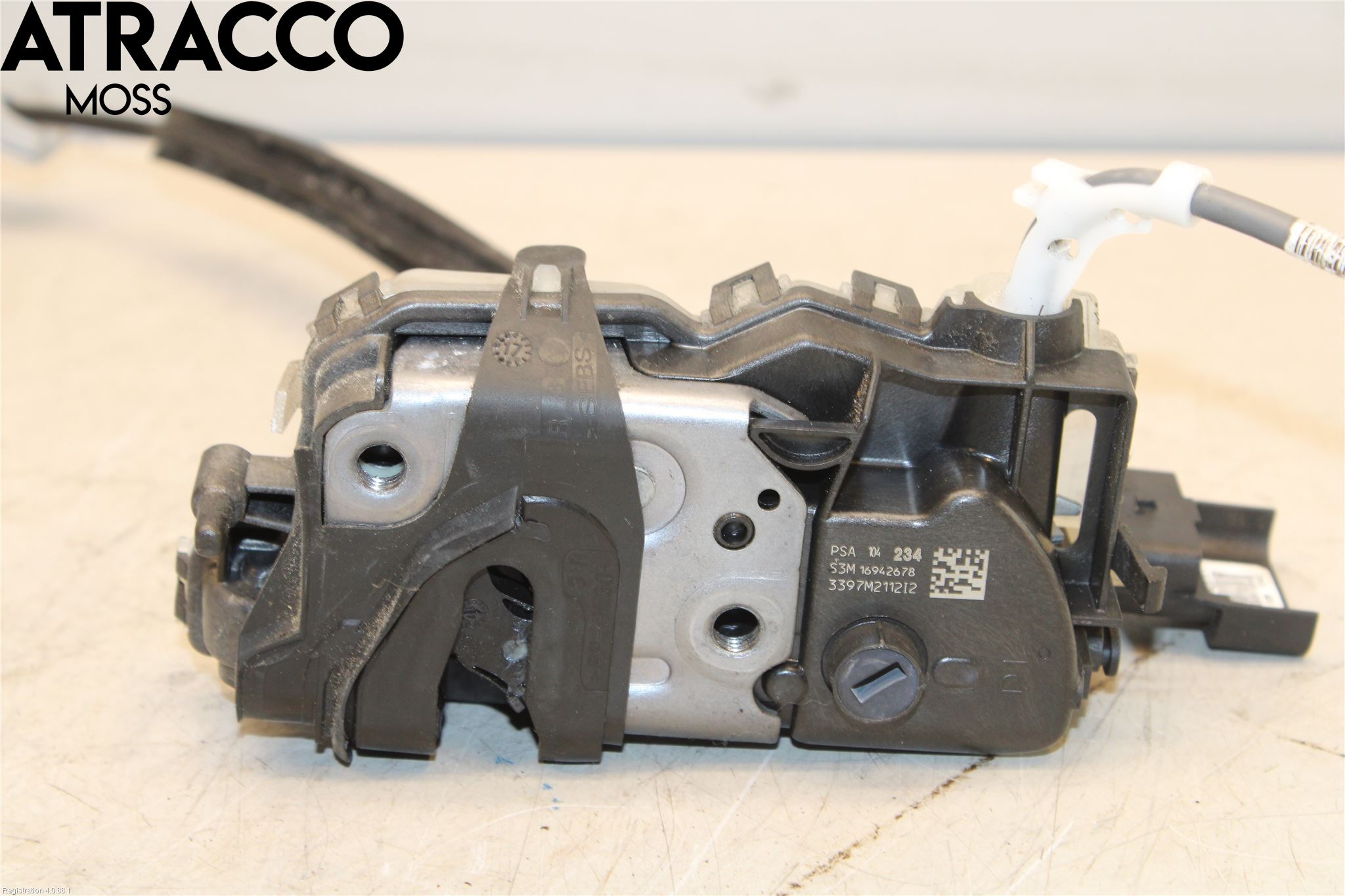 Peugeot 3008 17-24 Dørlås - Låsekasse