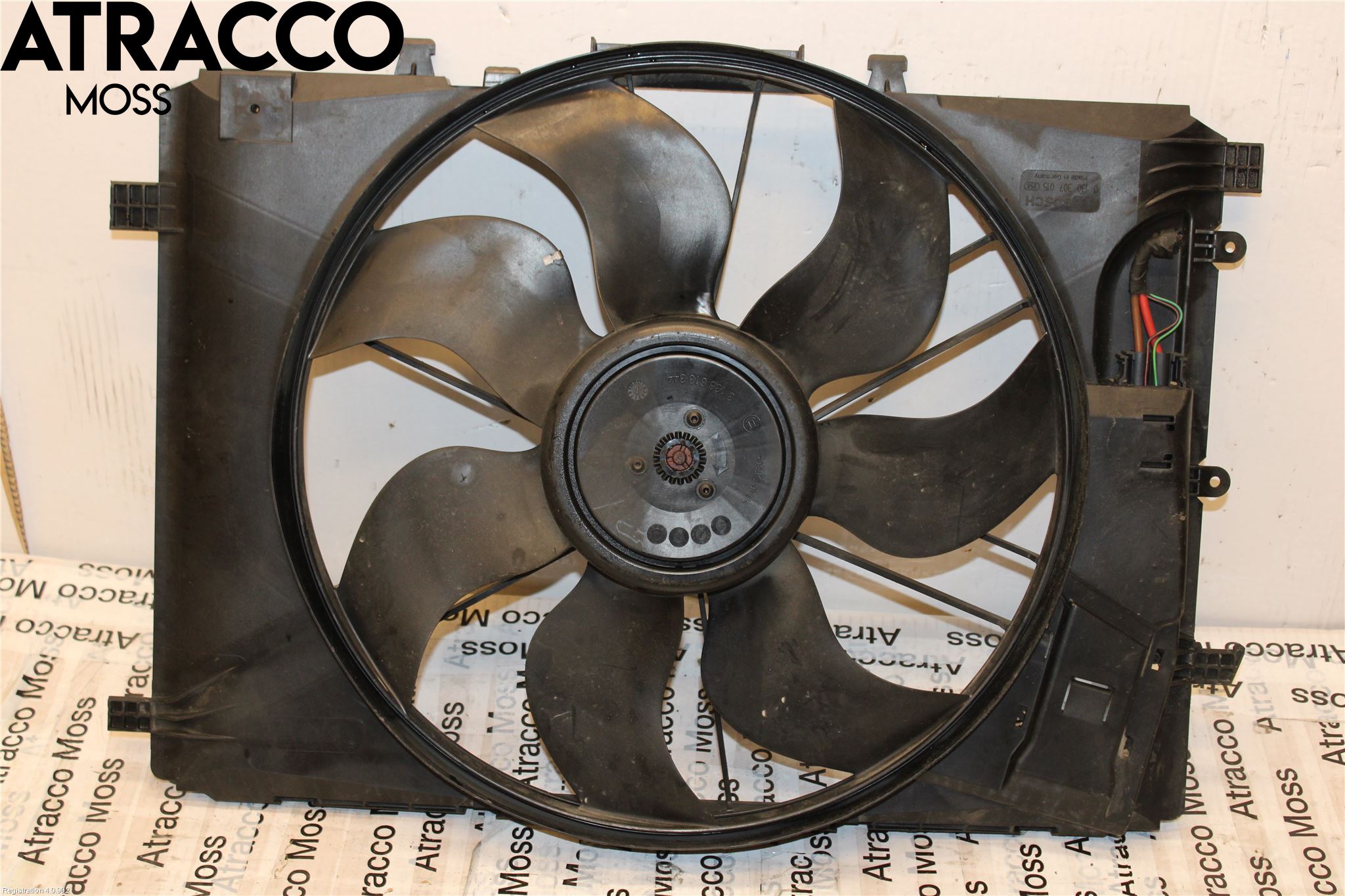 Mercedes-Benz MB C-KLASS (W204) 07-15 Kjølevifte Elektrisk