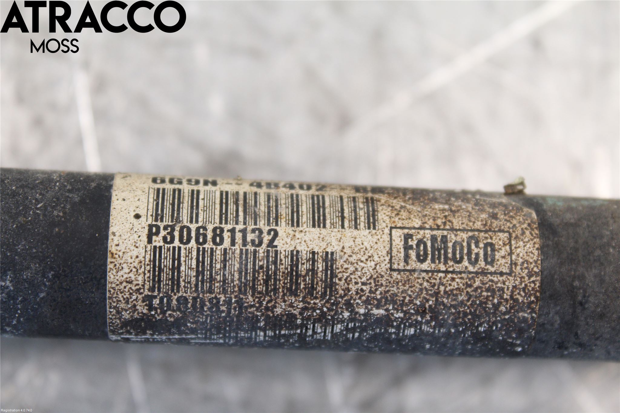 Volvo XC70 08-13 Drivaksel Bak Kompl Høyre