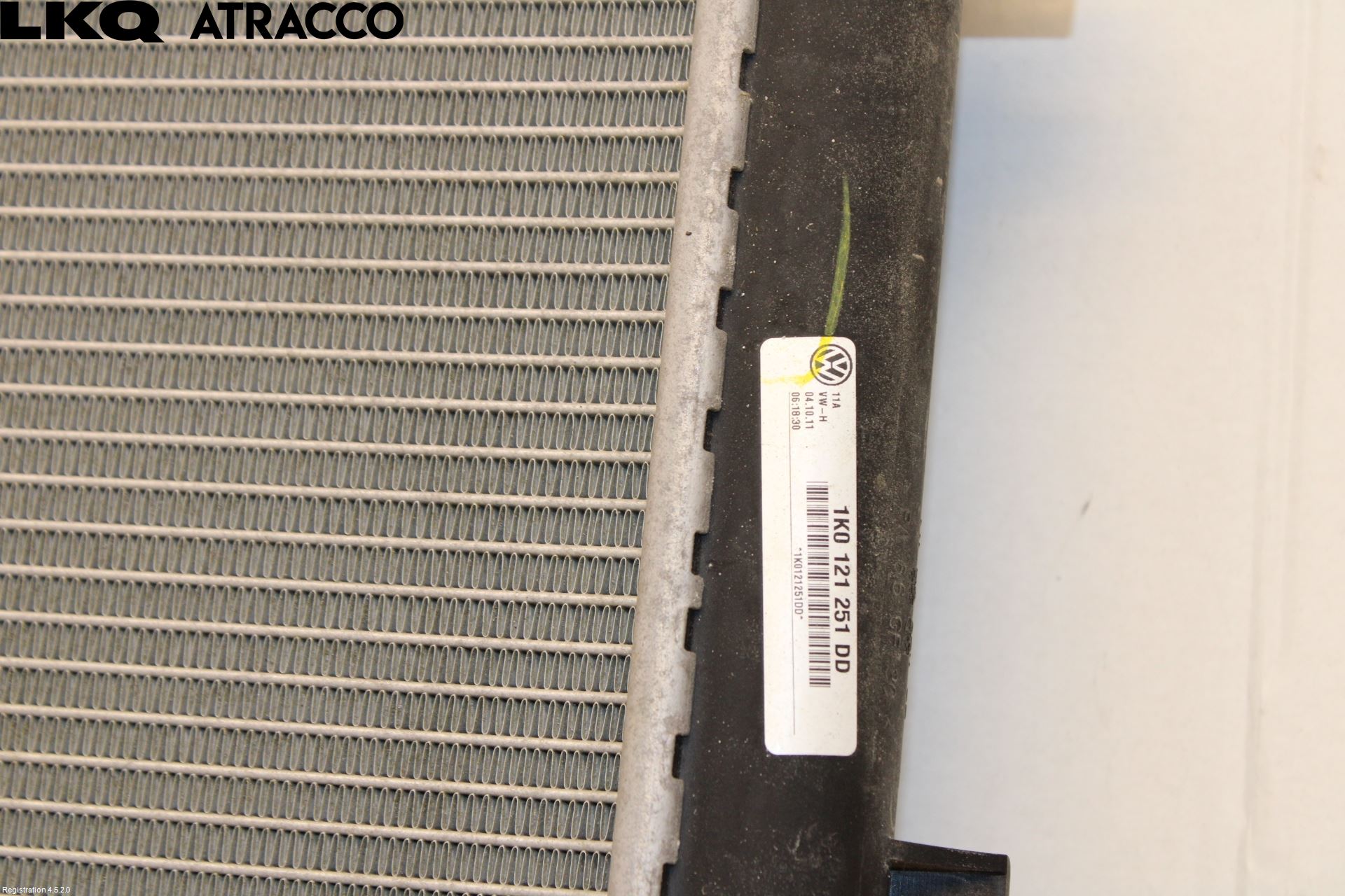 Volkswagen VW GOLF PLUS/CROSS GOLF 04-14 Radiator Manuell