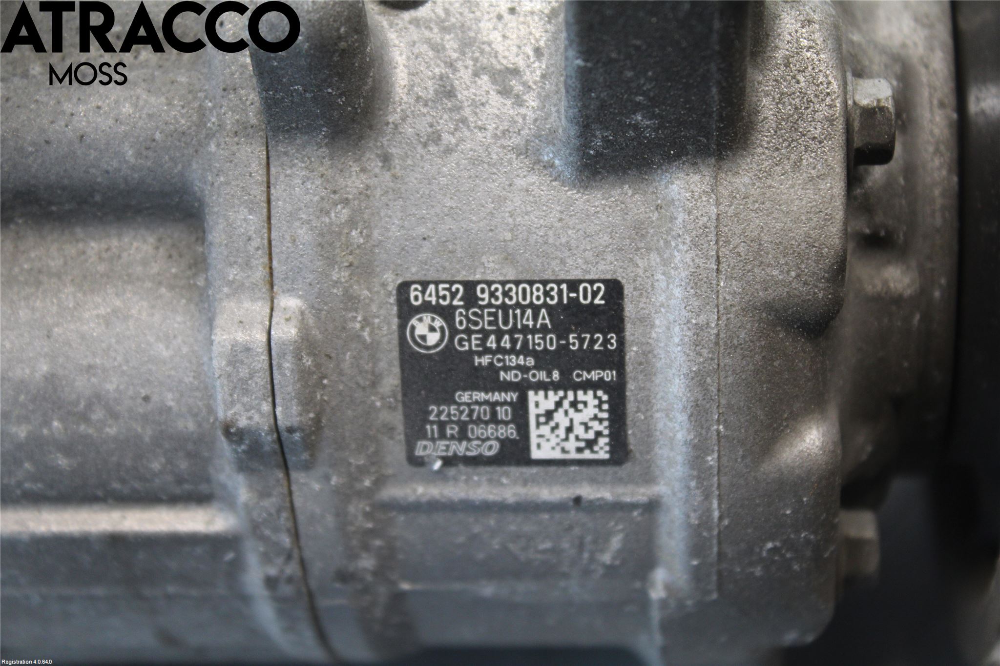 BMW 1 F20/F21 11-19 Varme Ac Kompressor