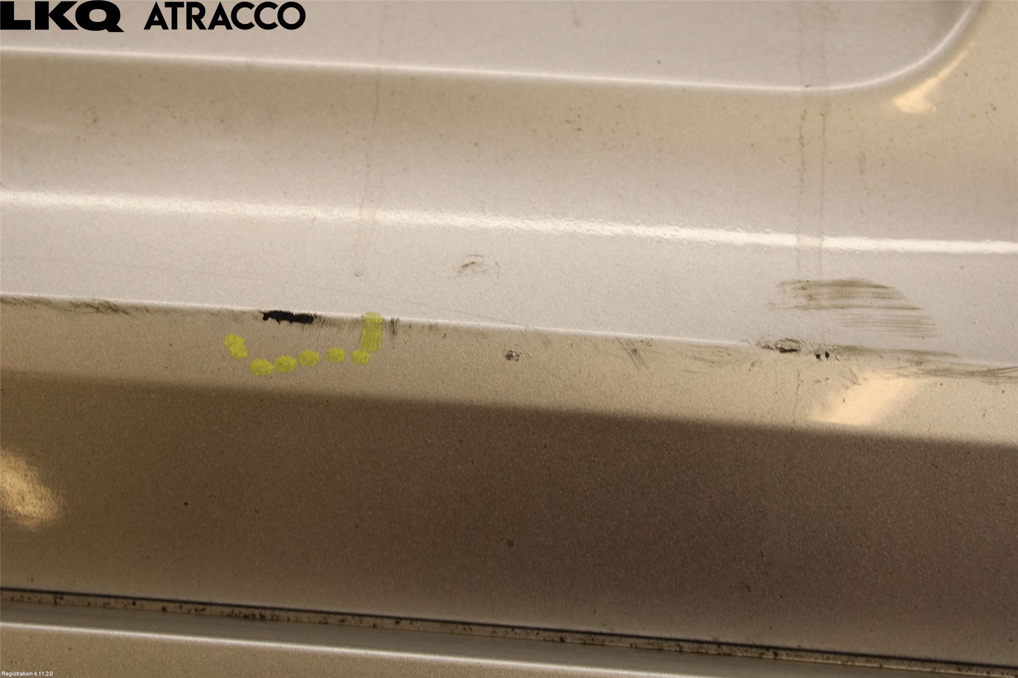 Volkswagen VW POLO 10-17 Støtfanger Bak