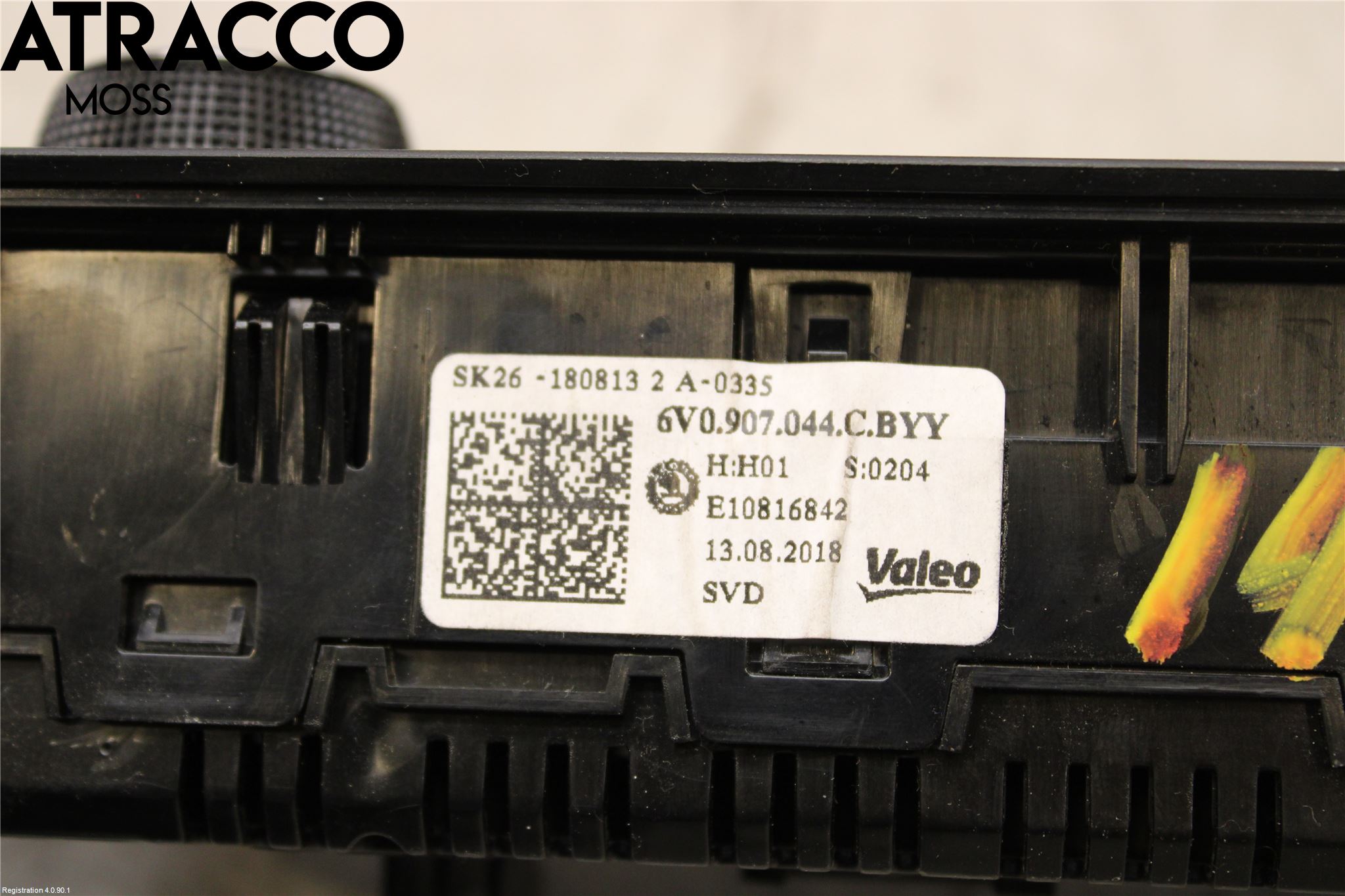 Skoda FABIA 15-21 Varme Ac Betjening-Display