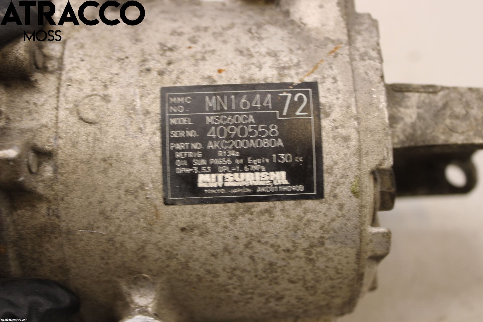 Mitsubishi COLT 09-13 Varme Ac Kompressor