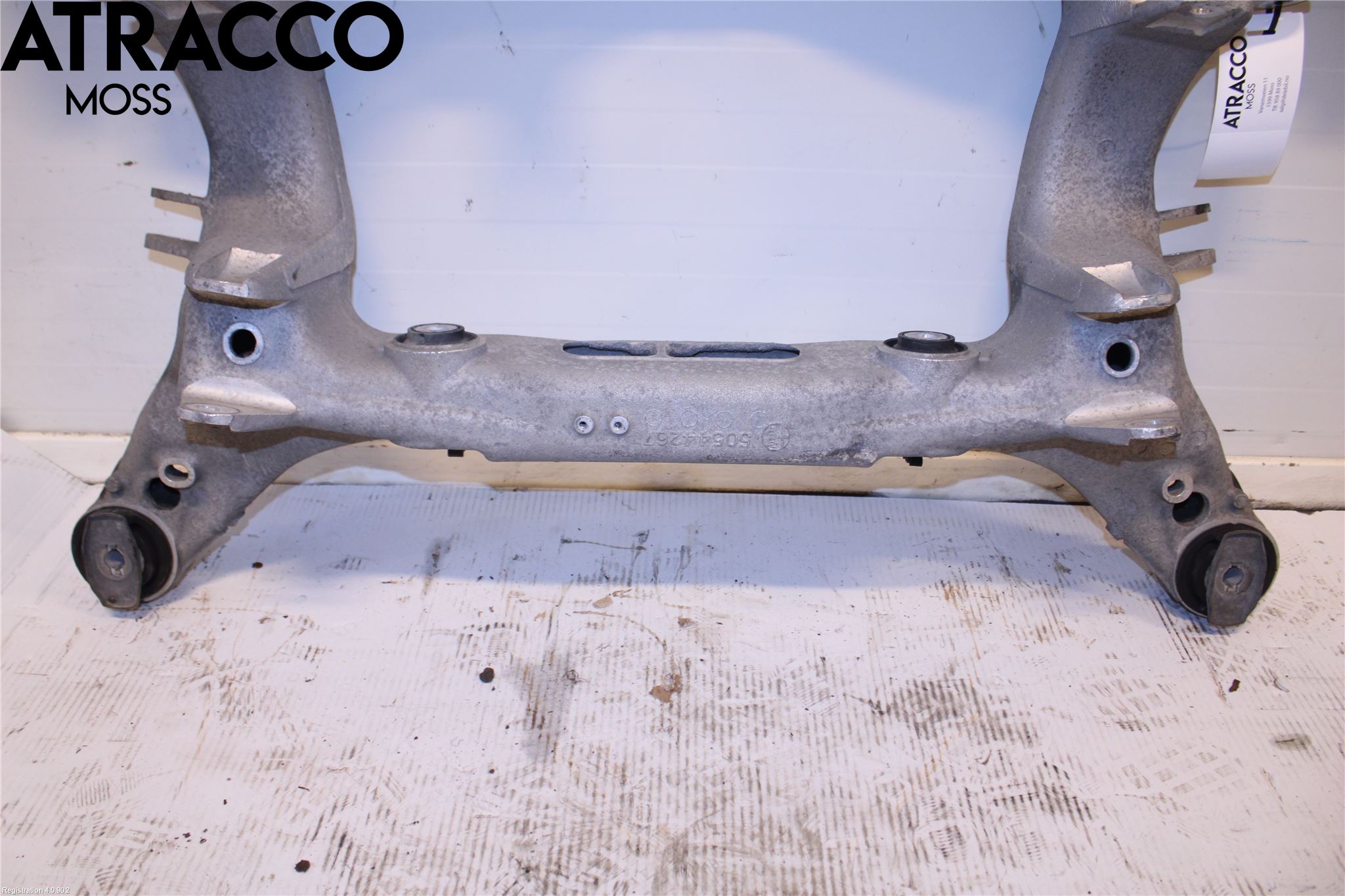 Alfa GIULIA Bakaksel Feste Travers-Ramme