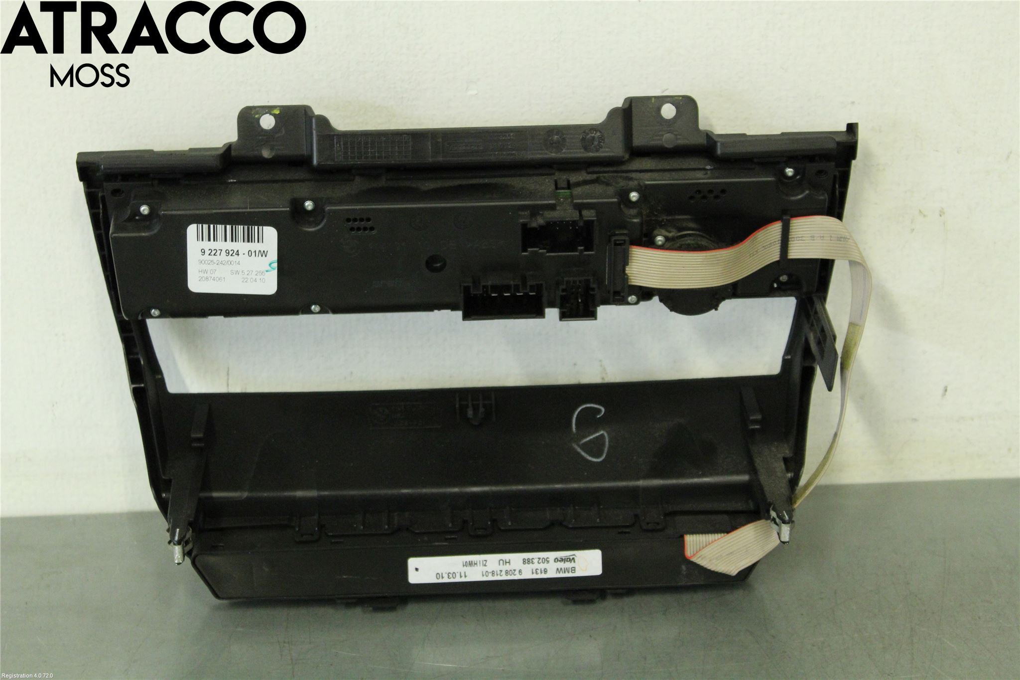 BMW X5 E70 07-13 Varme Ac Betjening-Display