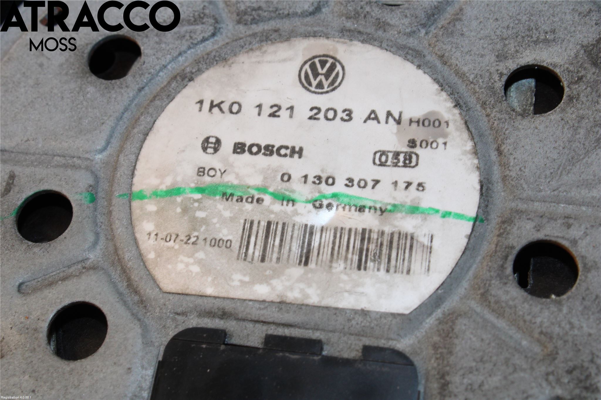 Volkswagen VW GOLF VI 09-13 Kjølevifte Elektrisk