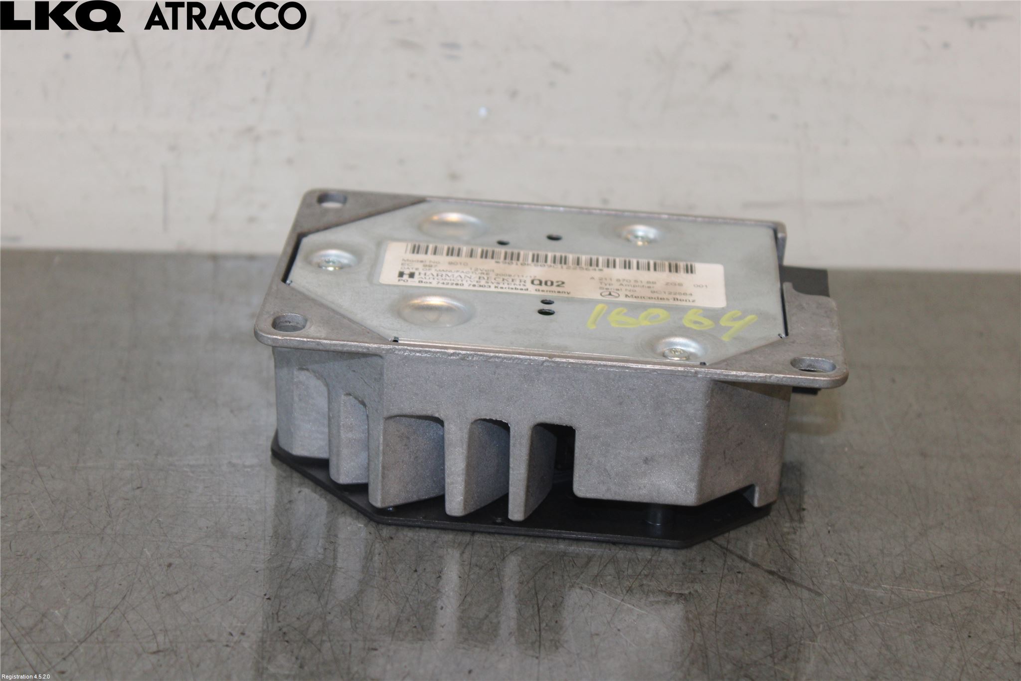 Mercedes-Benz MB E-KLASS (W212) 09-16 Stereo Forsterker