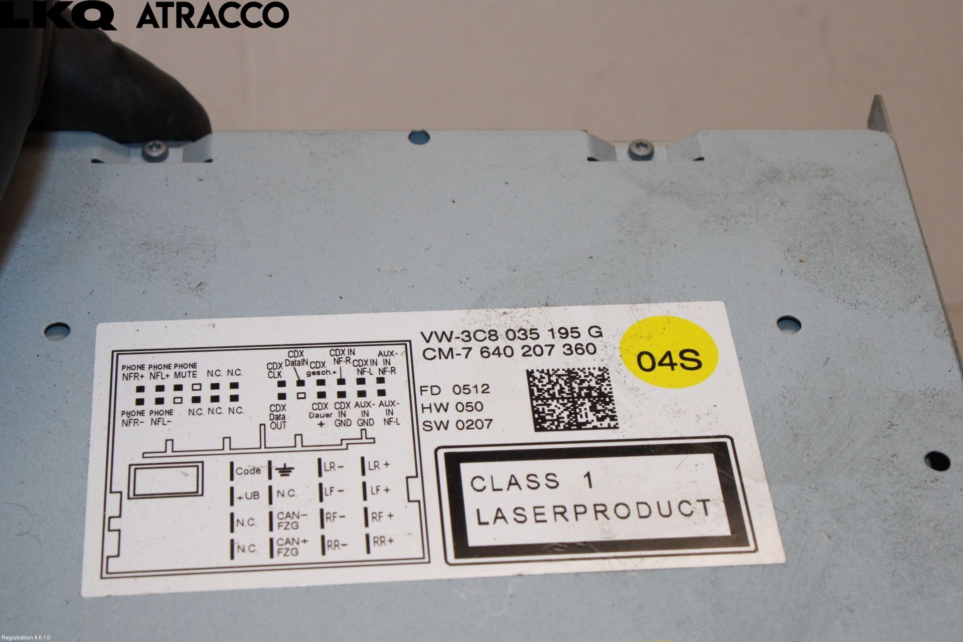 Volkswagen VW TIGUAN 07-16 Stereo Radio