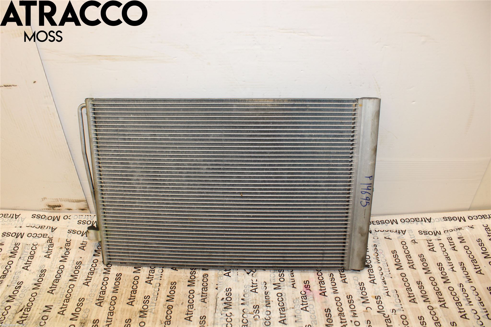 BMW 5 E60/61 Sed/Tou 02-10 Varme Ac Kondenser-Kjøler