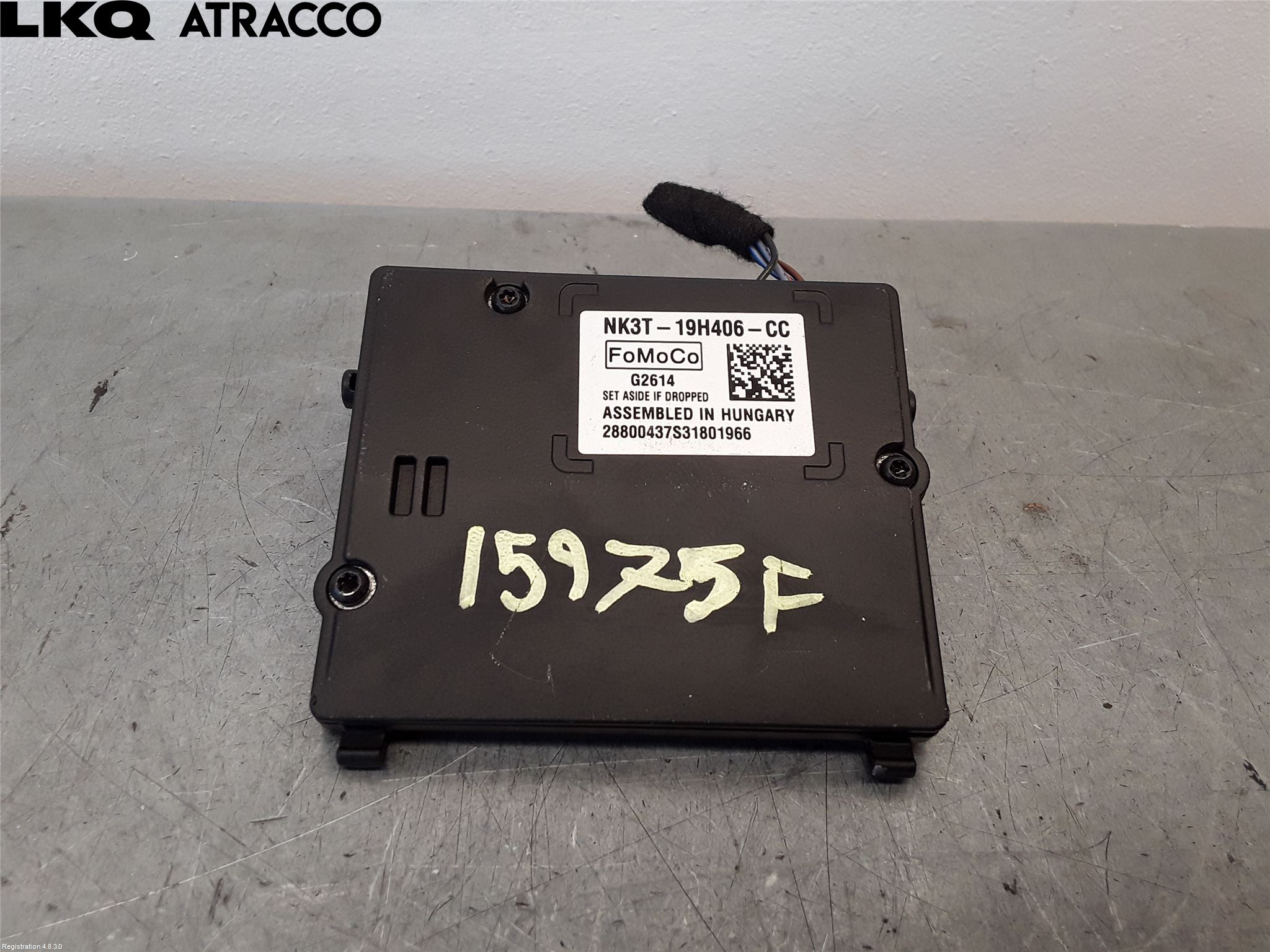 Ford E-TRANSIT SKÅP/BUSS 22- Parkeringshjelp Kamera