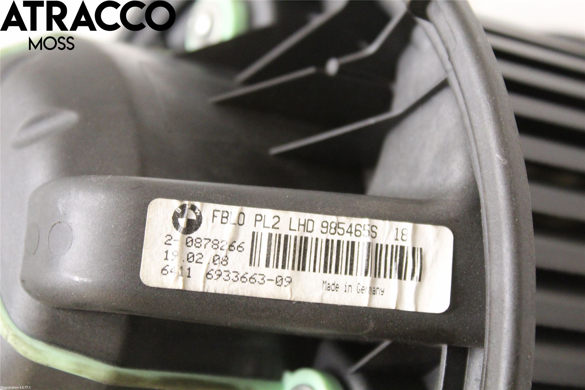 BMW 3 E92/93 Coupé/Cab 05-14 Varme Ac Varmeapparatvifte