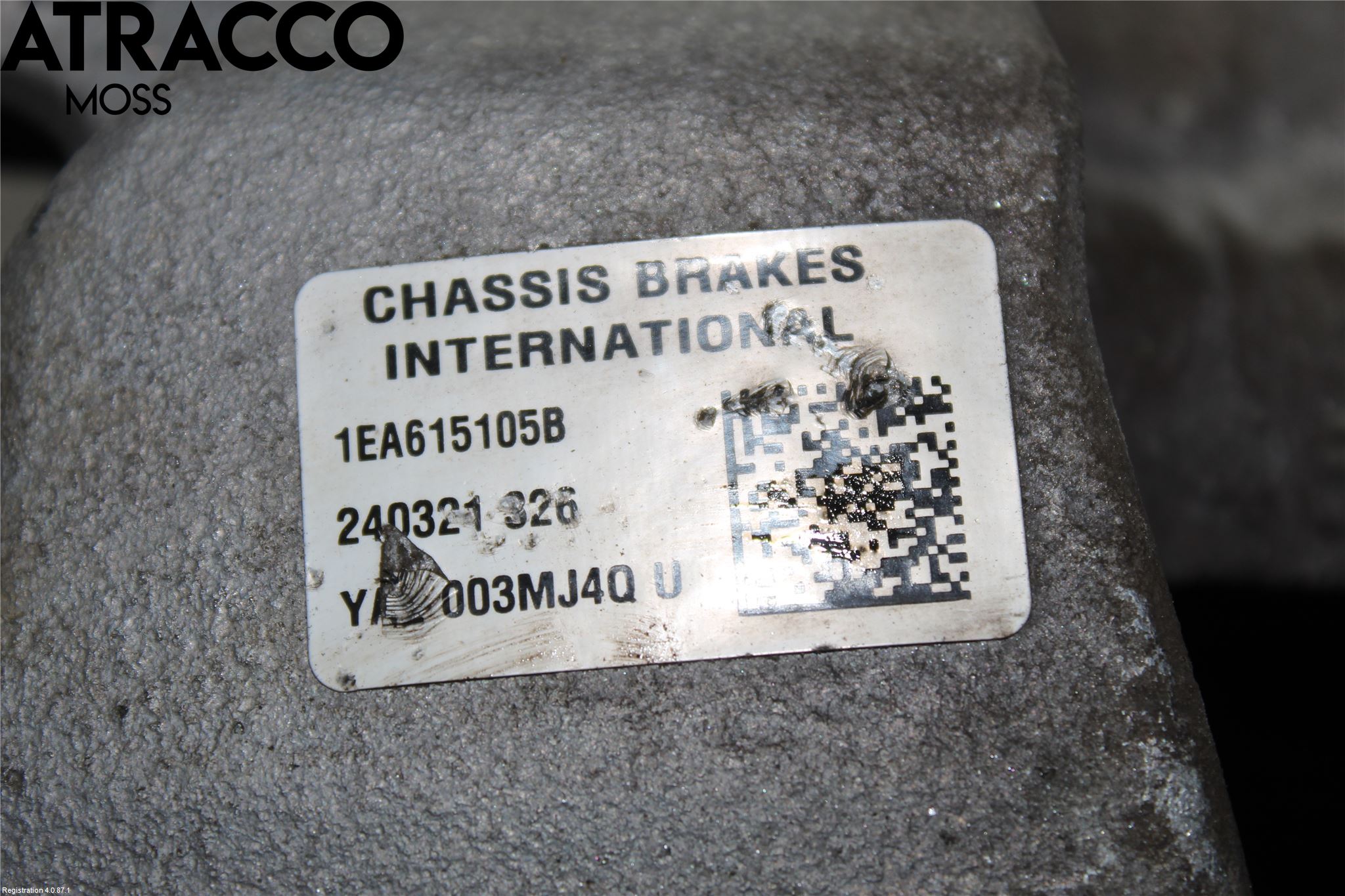 Skoda ENYAQ iV 21- Bremsecaliper Foran Venstre