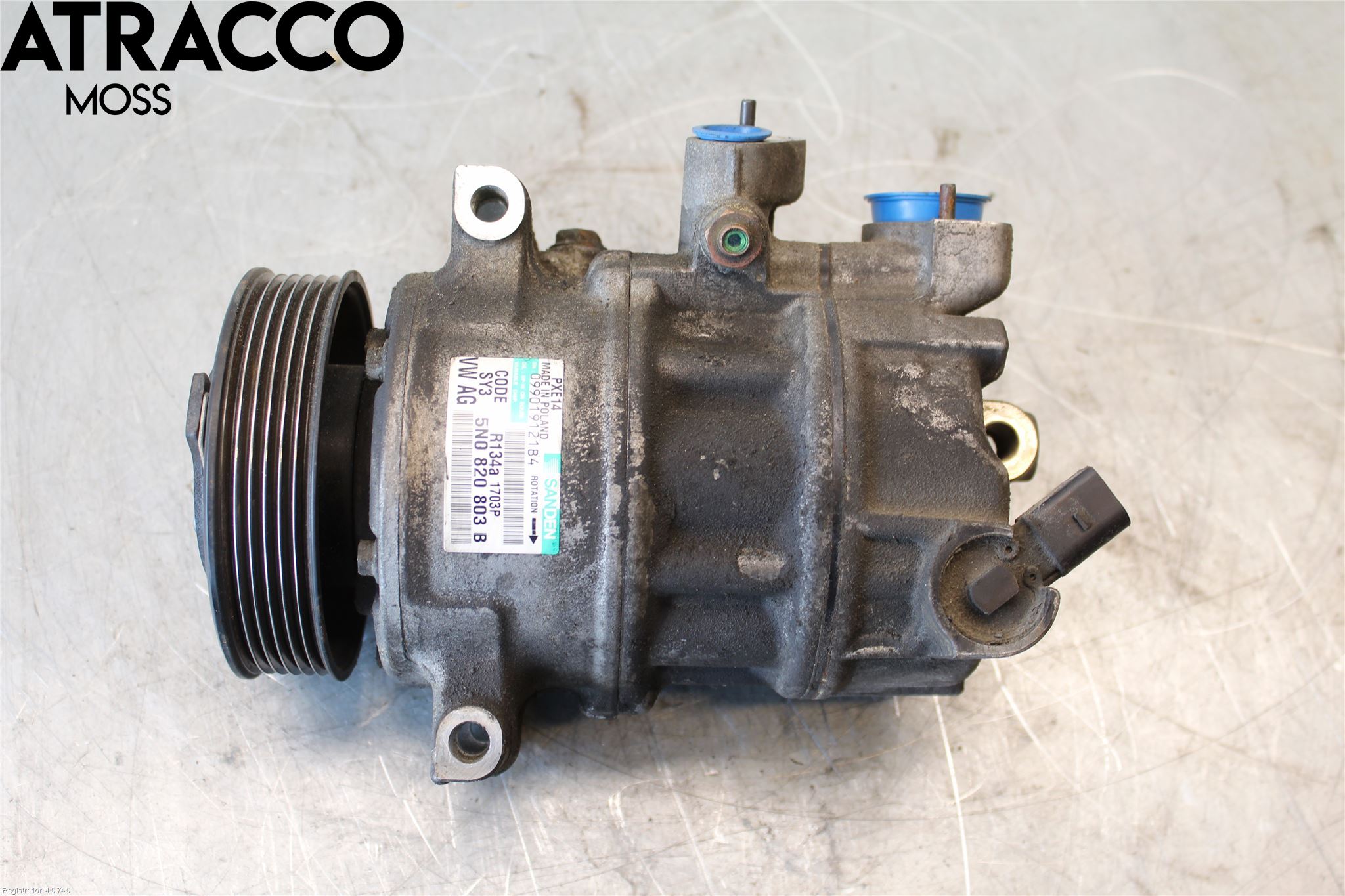 Skoda OCTAVIA (1Z) 05-13 Varme Ac Kompressor