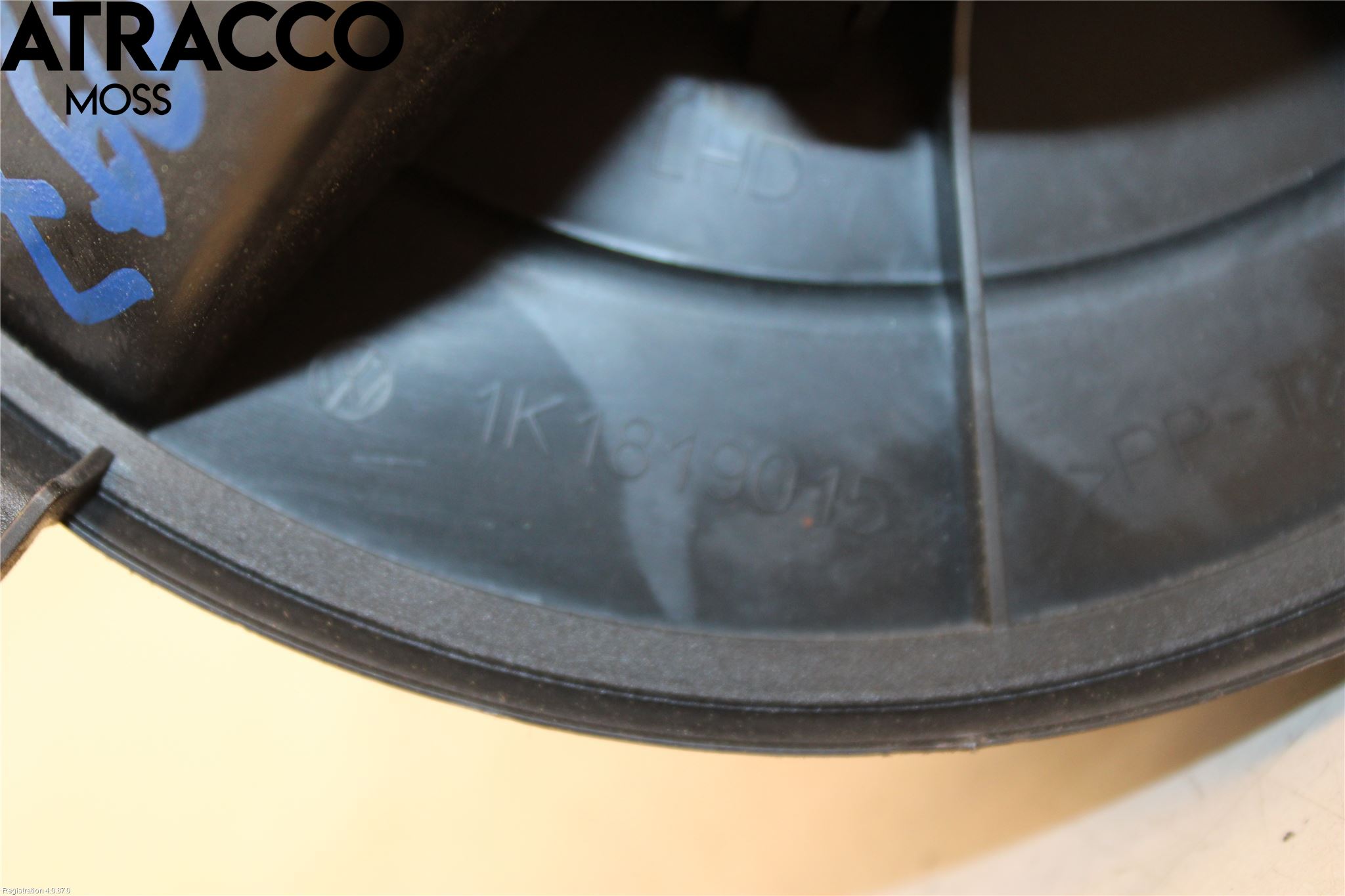 Volkswagen VW TOURAN 03-10 Varmeapparat Viftemotor