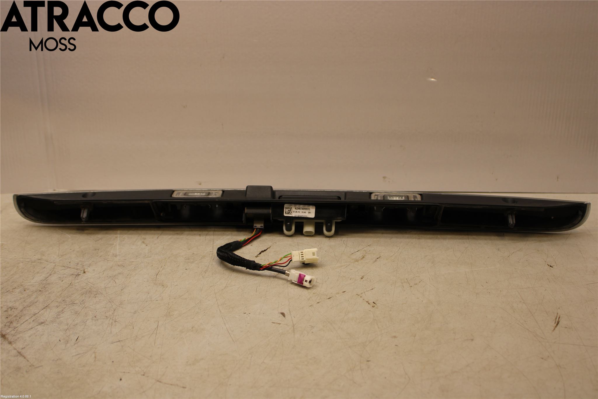 Mercedes-Benz MB B-KLASS (W246/W242) 12-19 Bakluke Handtak Ytre