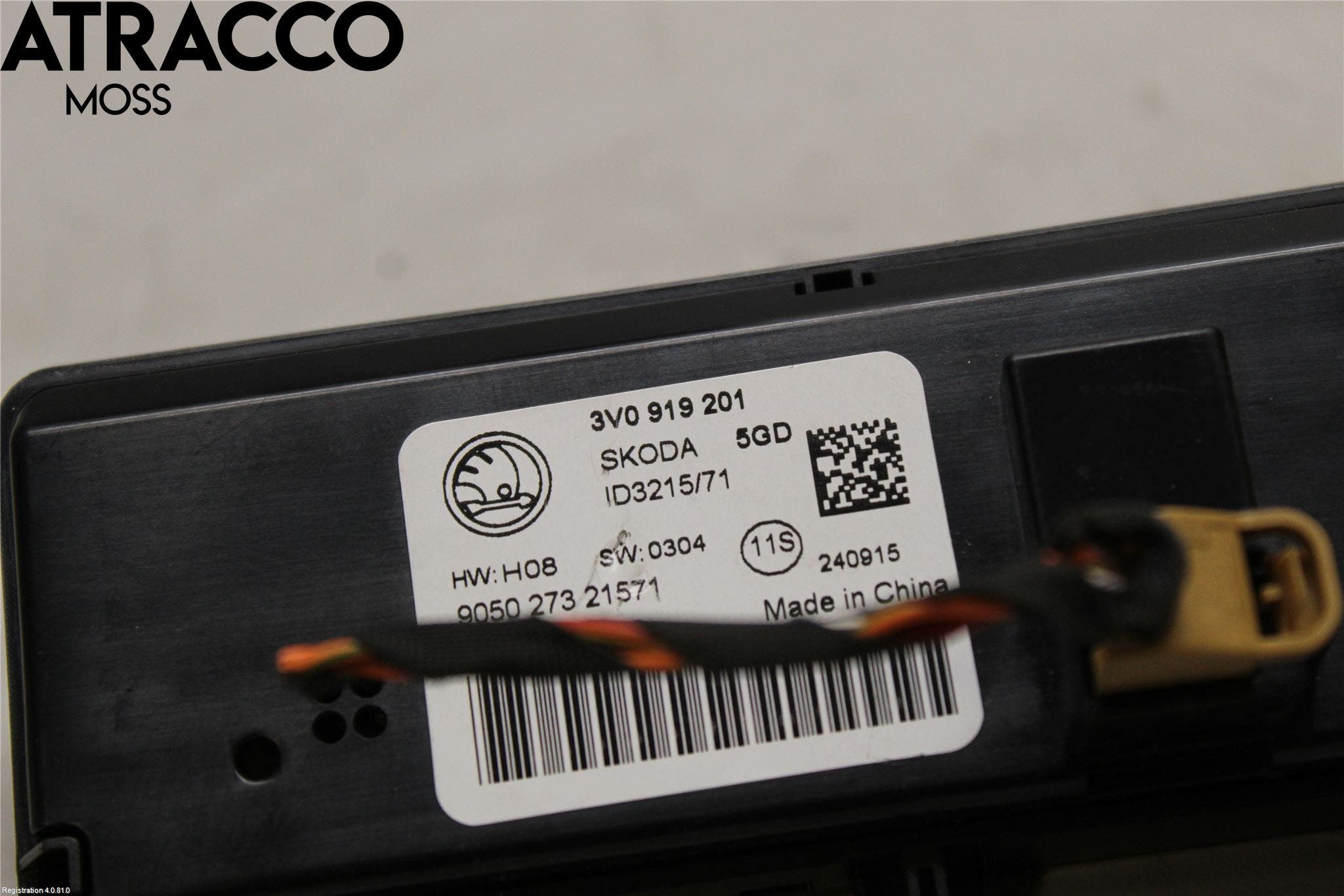 Skoda SUPERB 16-24 Instr Klokke