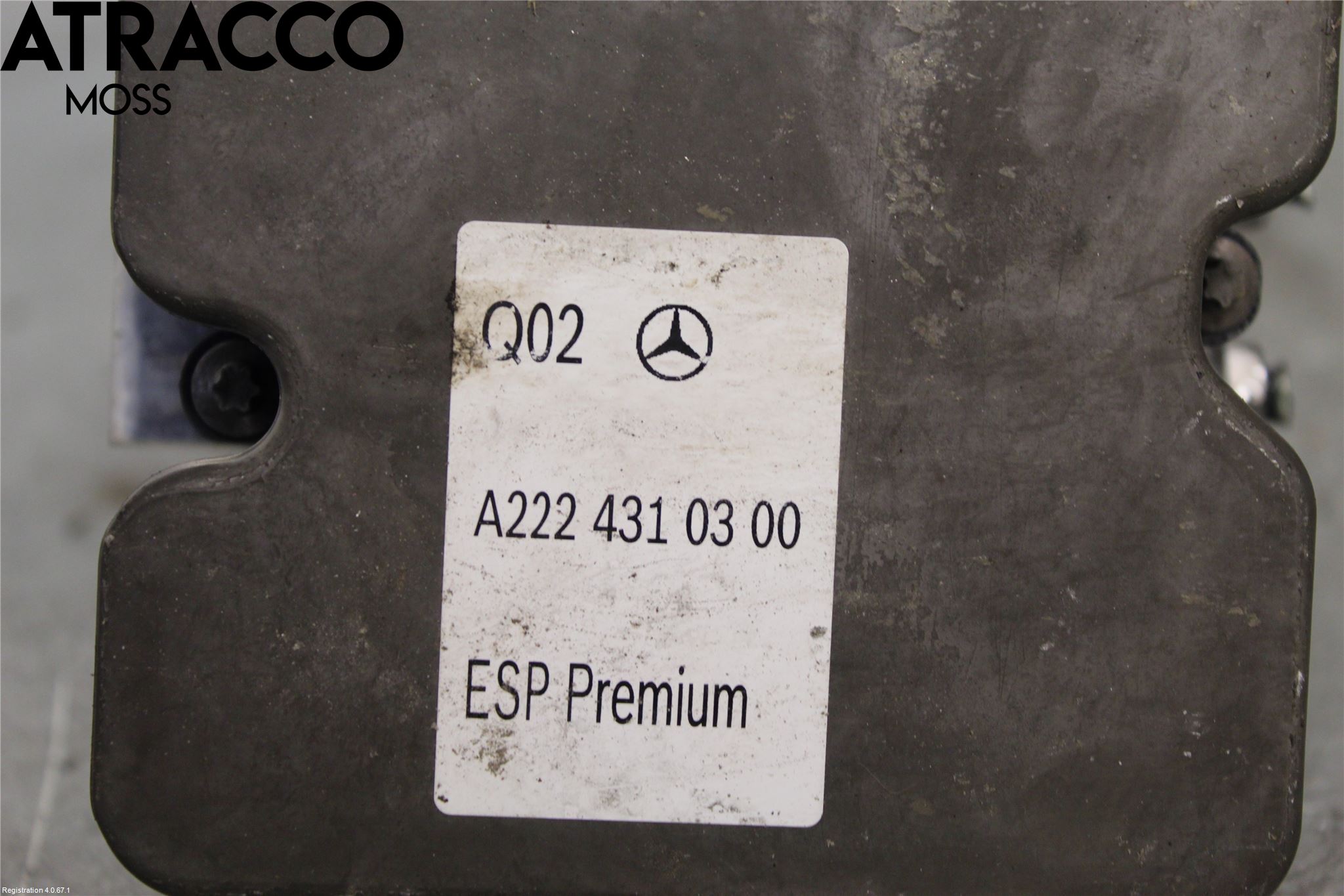 Mercedes-Benz MB S-KLASS (W222) 13-20 Abs Hydraulikkaggregat