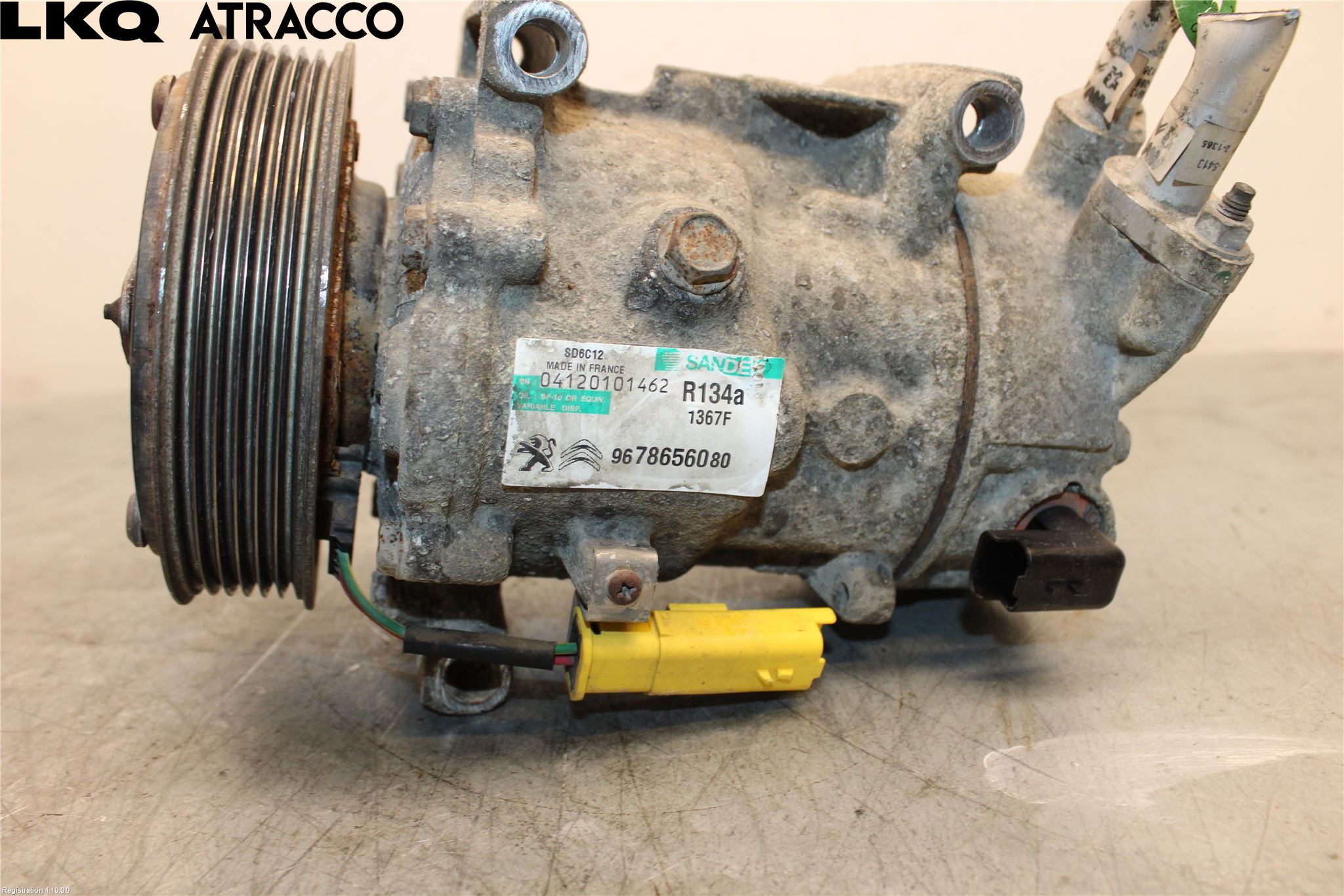 Citroen BERLINGO 08-18 Varme Ac Kompressor