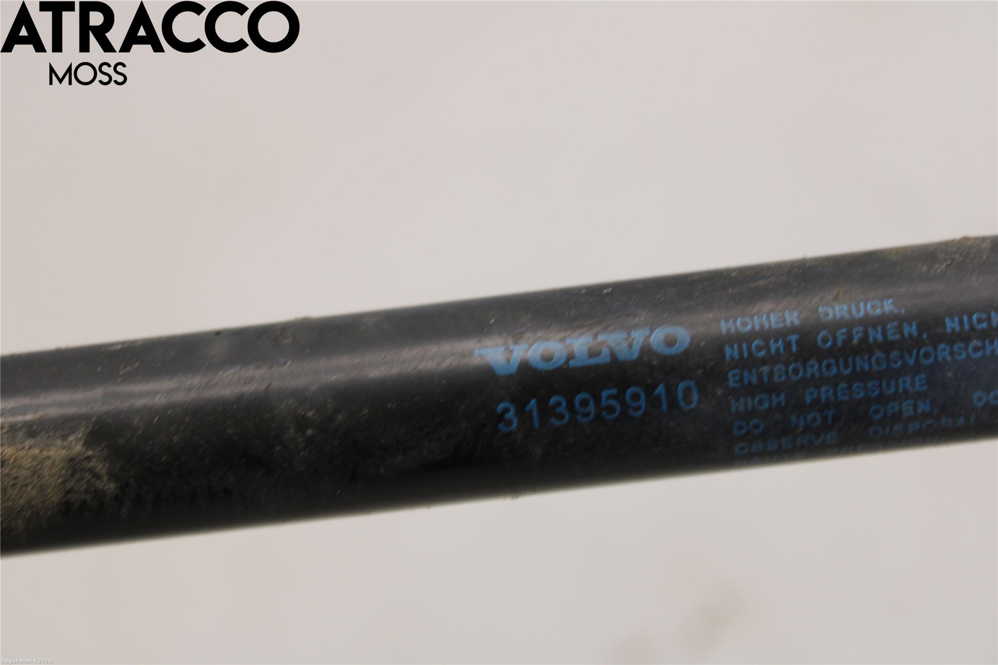 Volvo V60 11-13 Bakluke Demper-Gassfjær