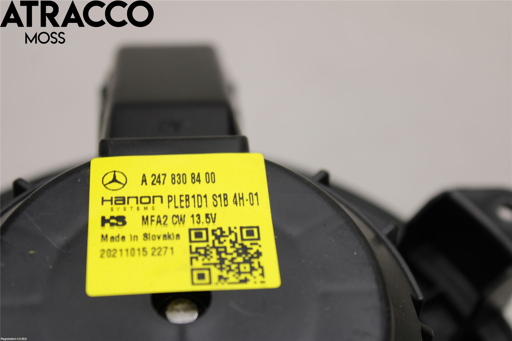 Mercedes-Benz MB EQA (H243) 21- Varmeapparat Viftemotor