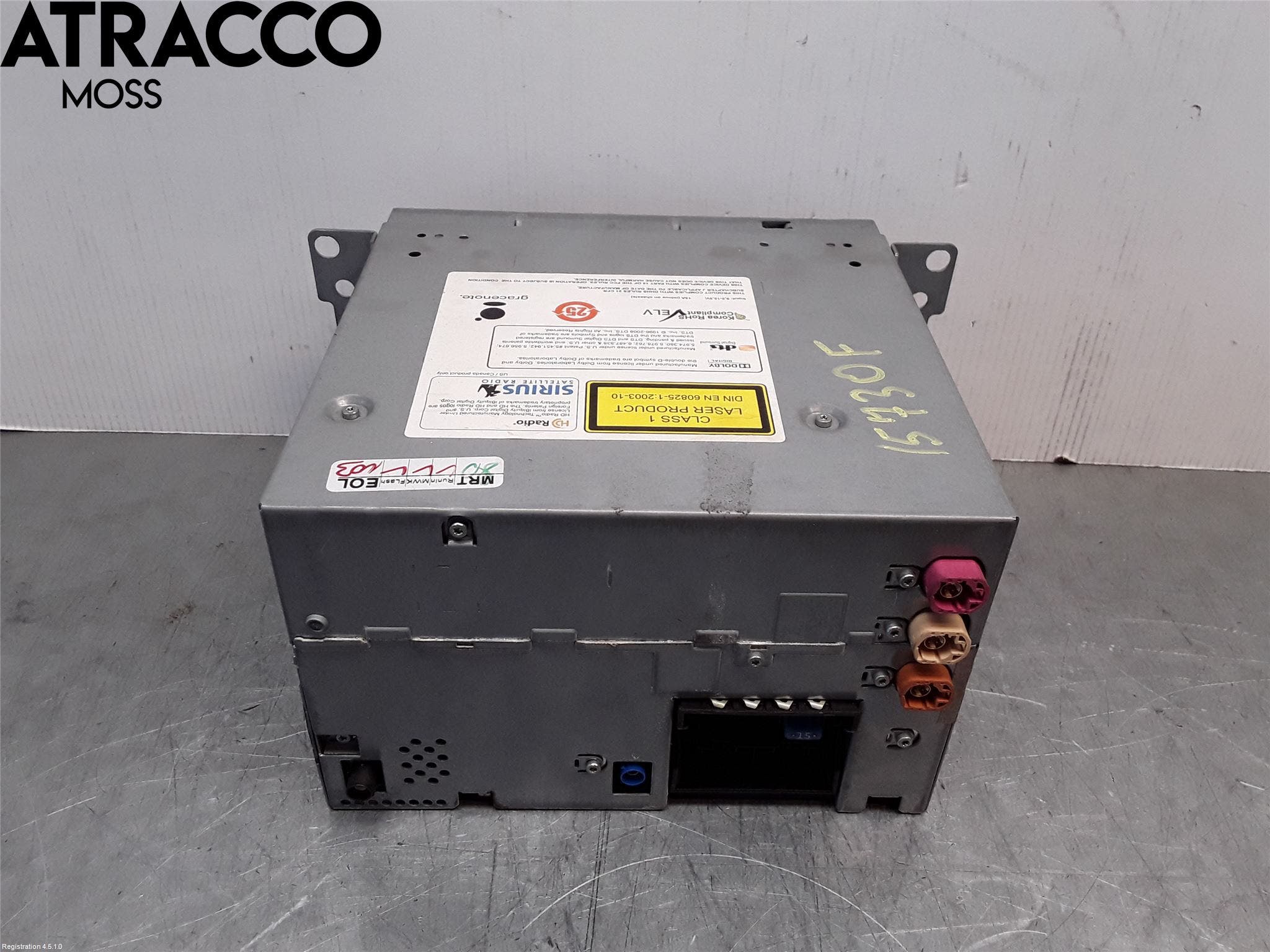 BMW 5 F10/F11/F18 09-17 Stereo Radio