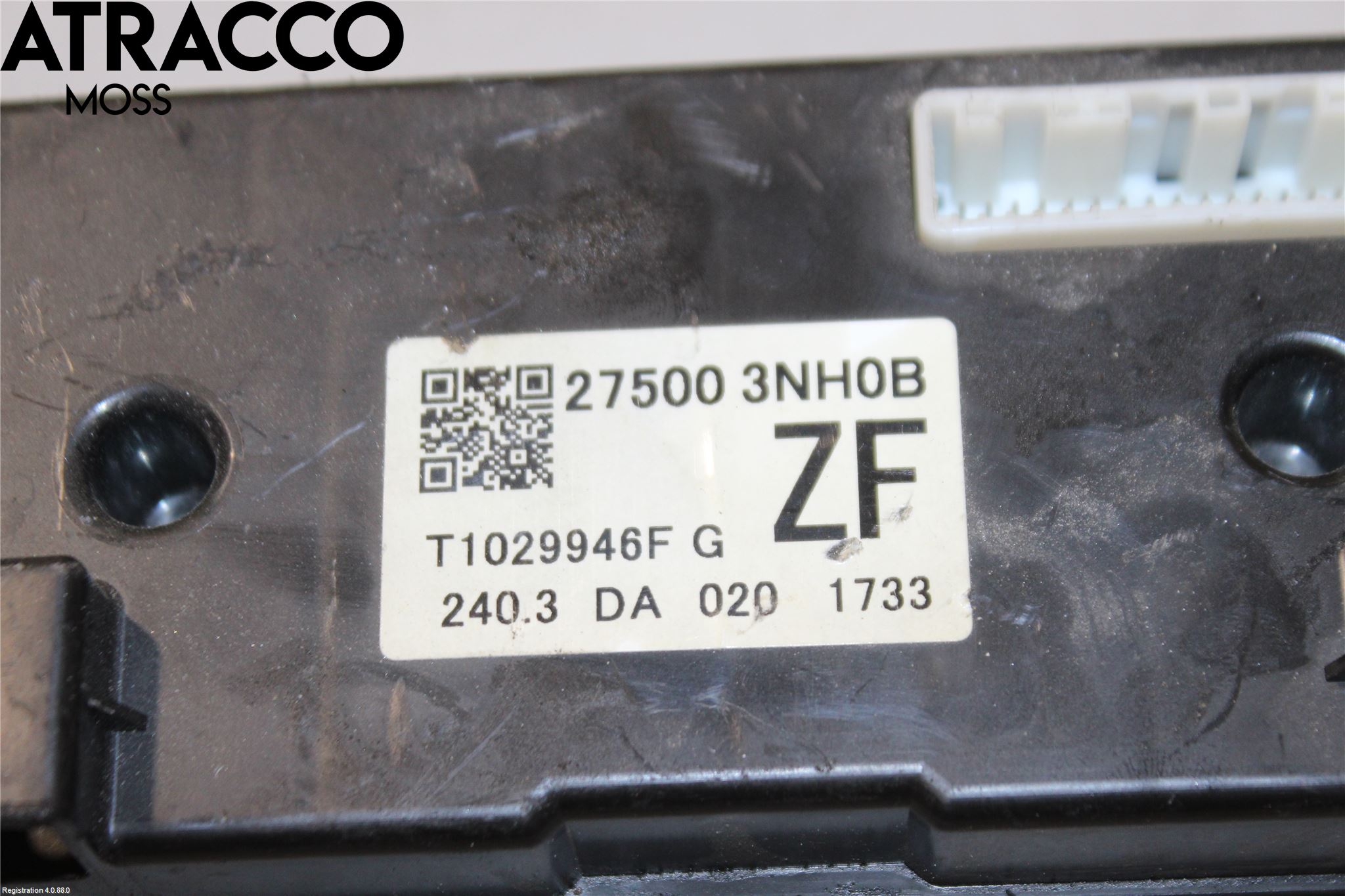 Nissan LEAF 11-17 Varme Ac Betjening-Display