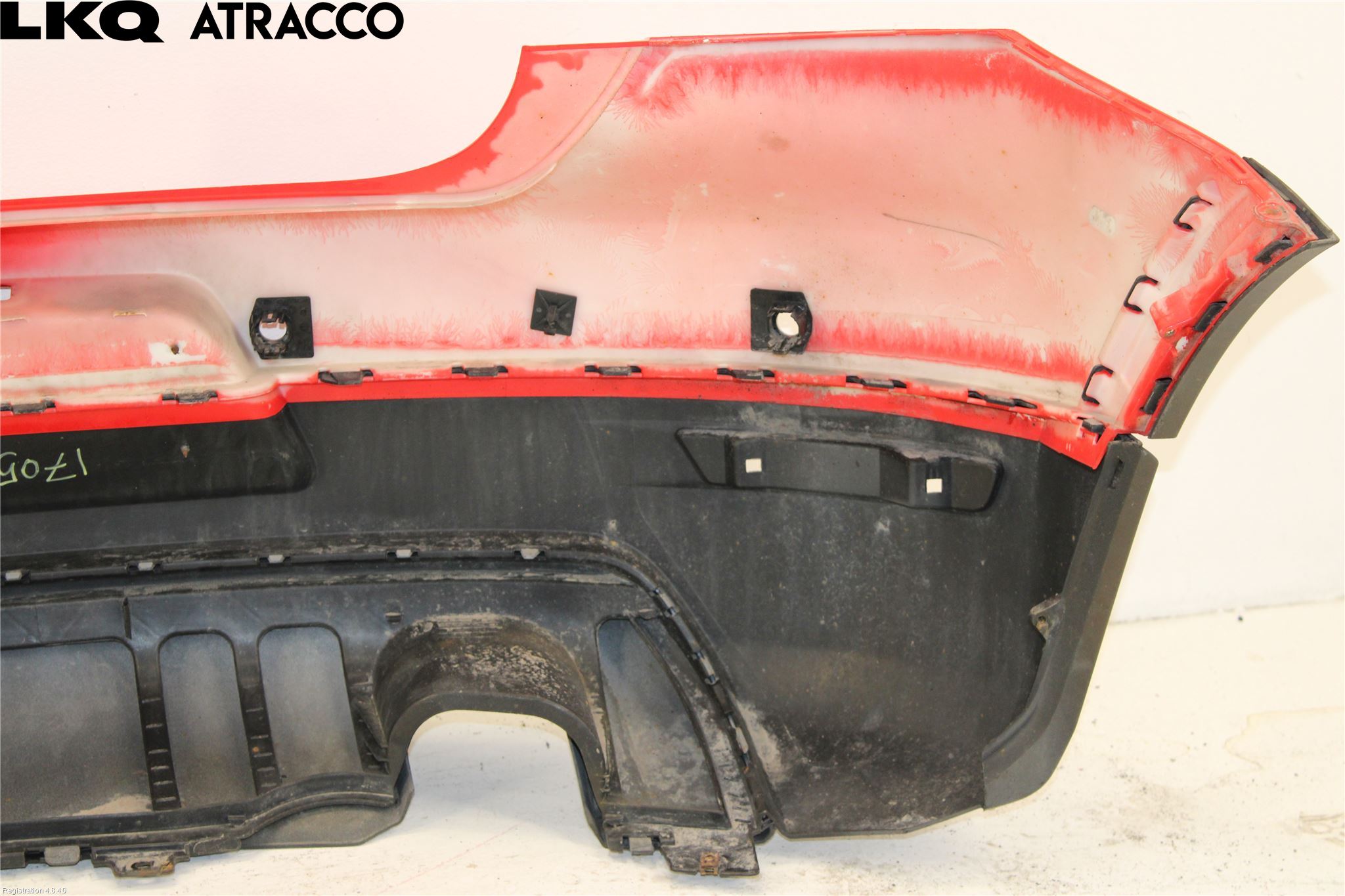 Volkswagen VW POLO 10-17 Støtfanger Bak