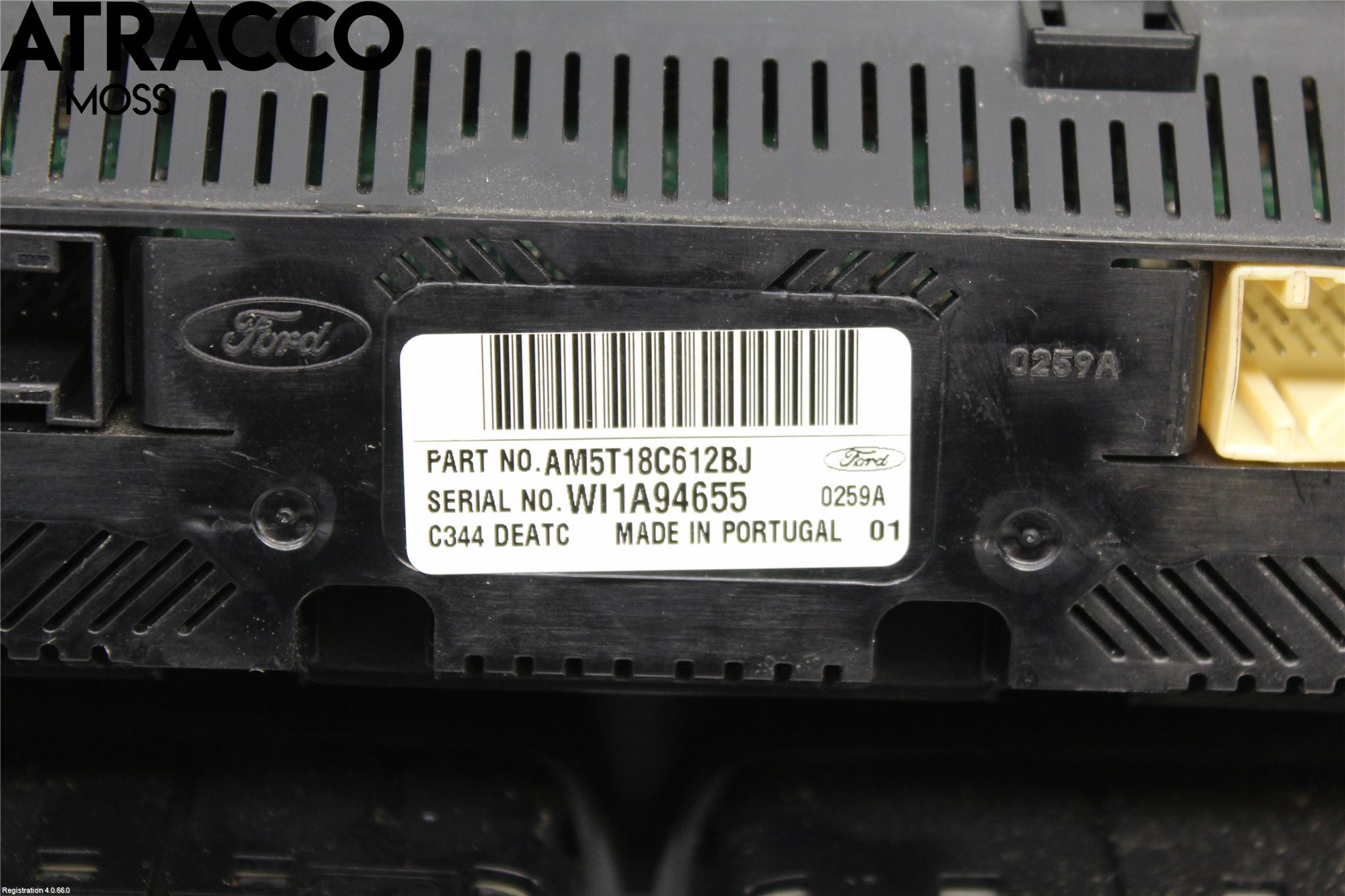 Ford C-MAX II  11-14 Varme Ac Betjening-Display