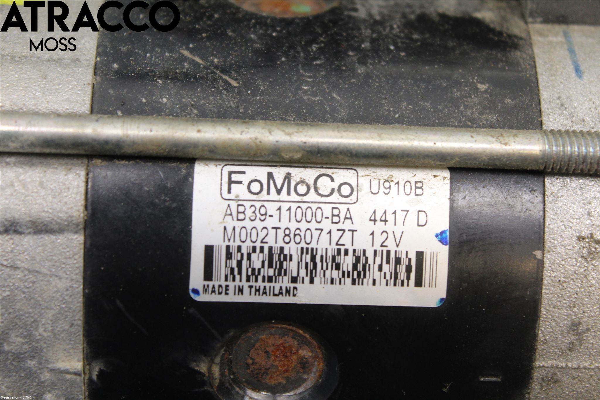 Ford RANGER EU 12-23 Startmotor Diesel