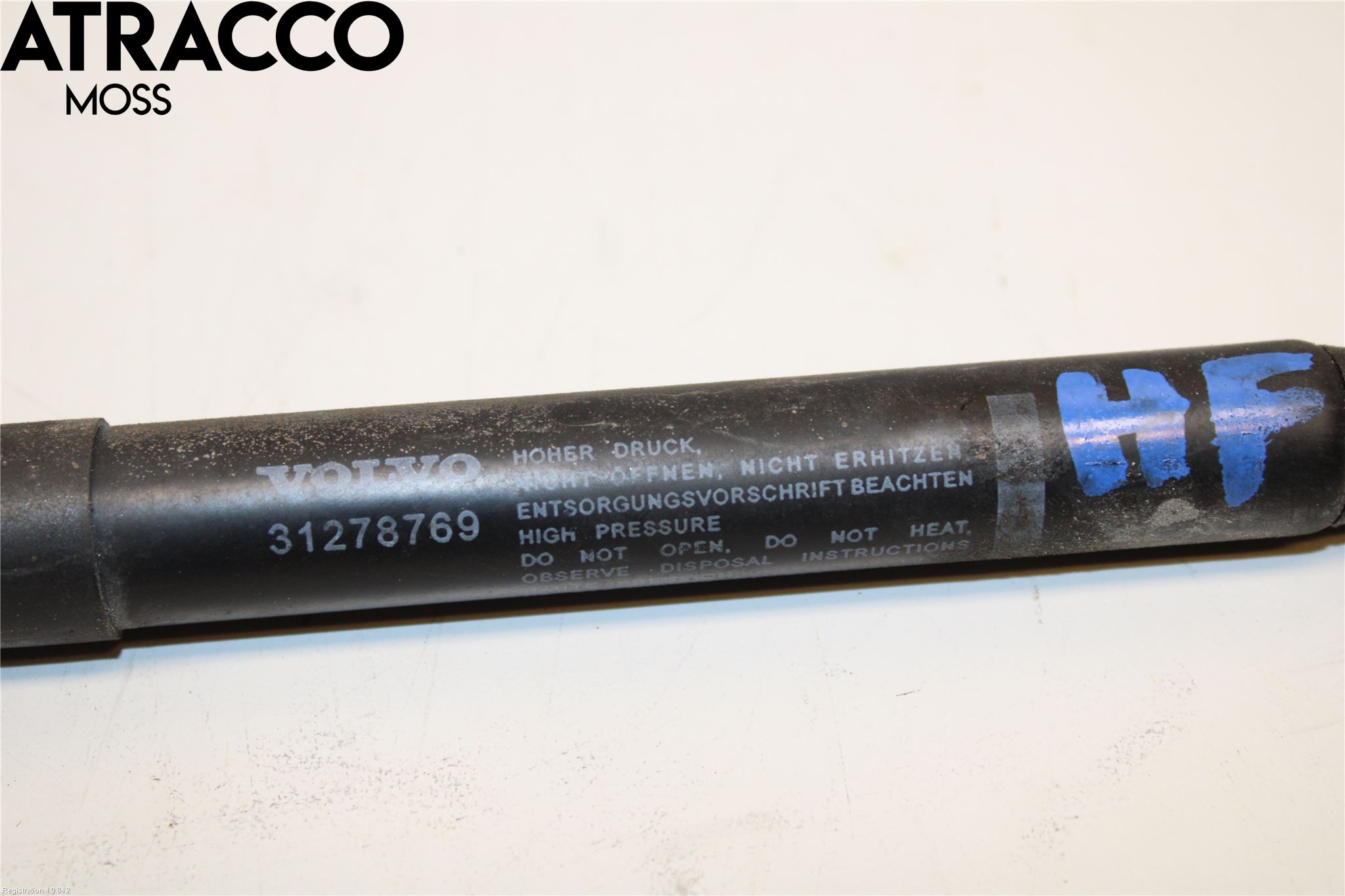 Volvo S60 11-13 Panser Demper-Gassfjær