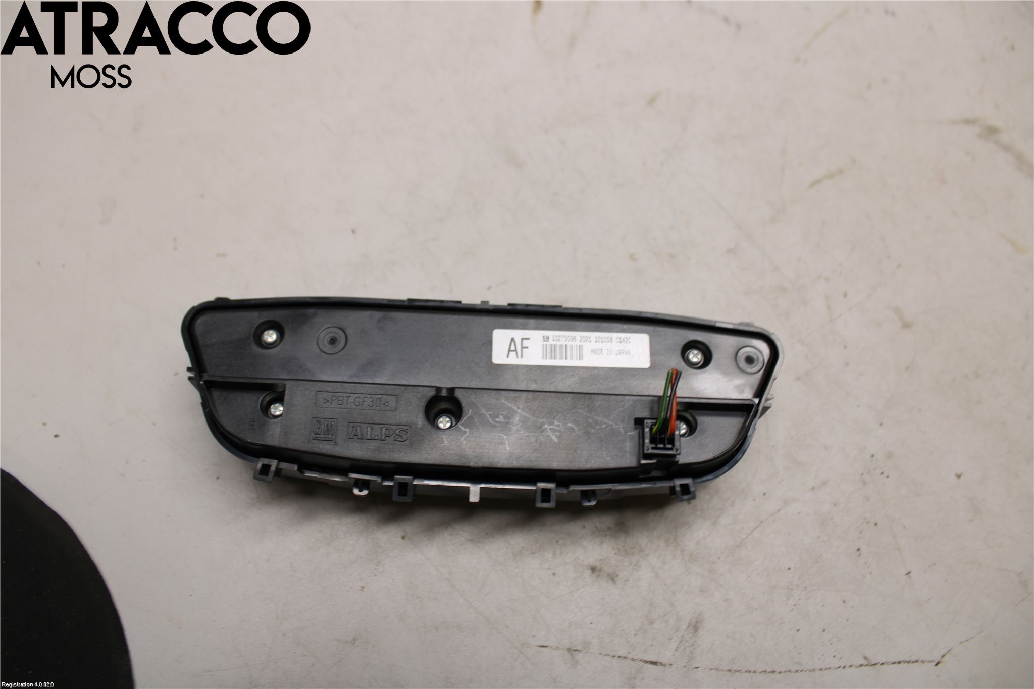 Opel INSIGNIA 09-16 Varme Ac Betjening-Display