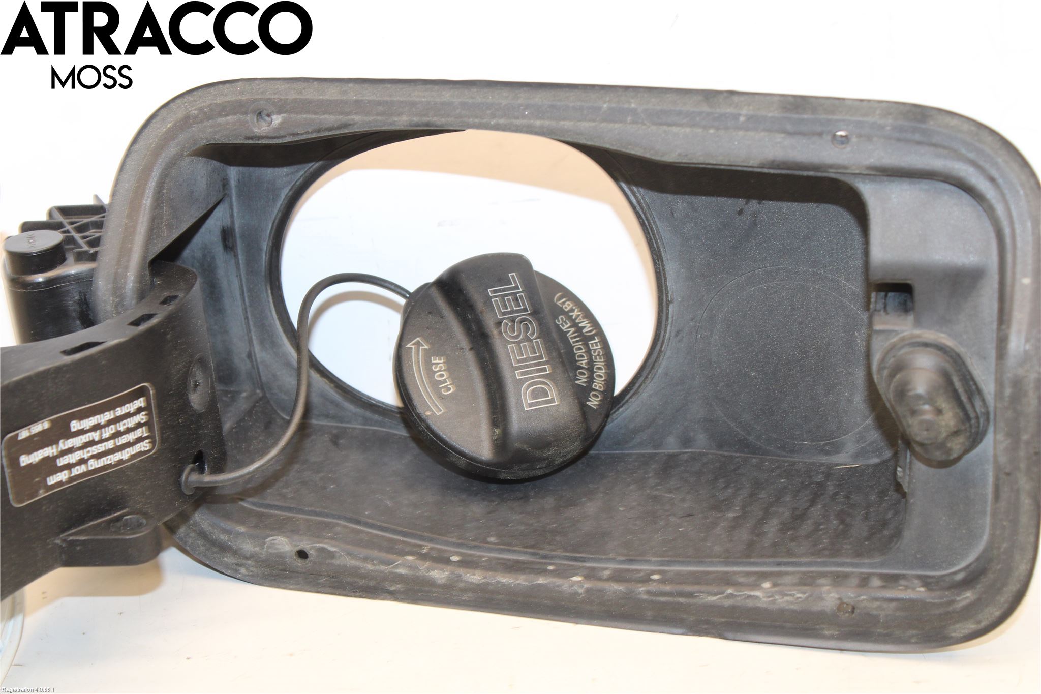 BMW 5 F10/F11/F18 09-17 Drivstoff Tankluke