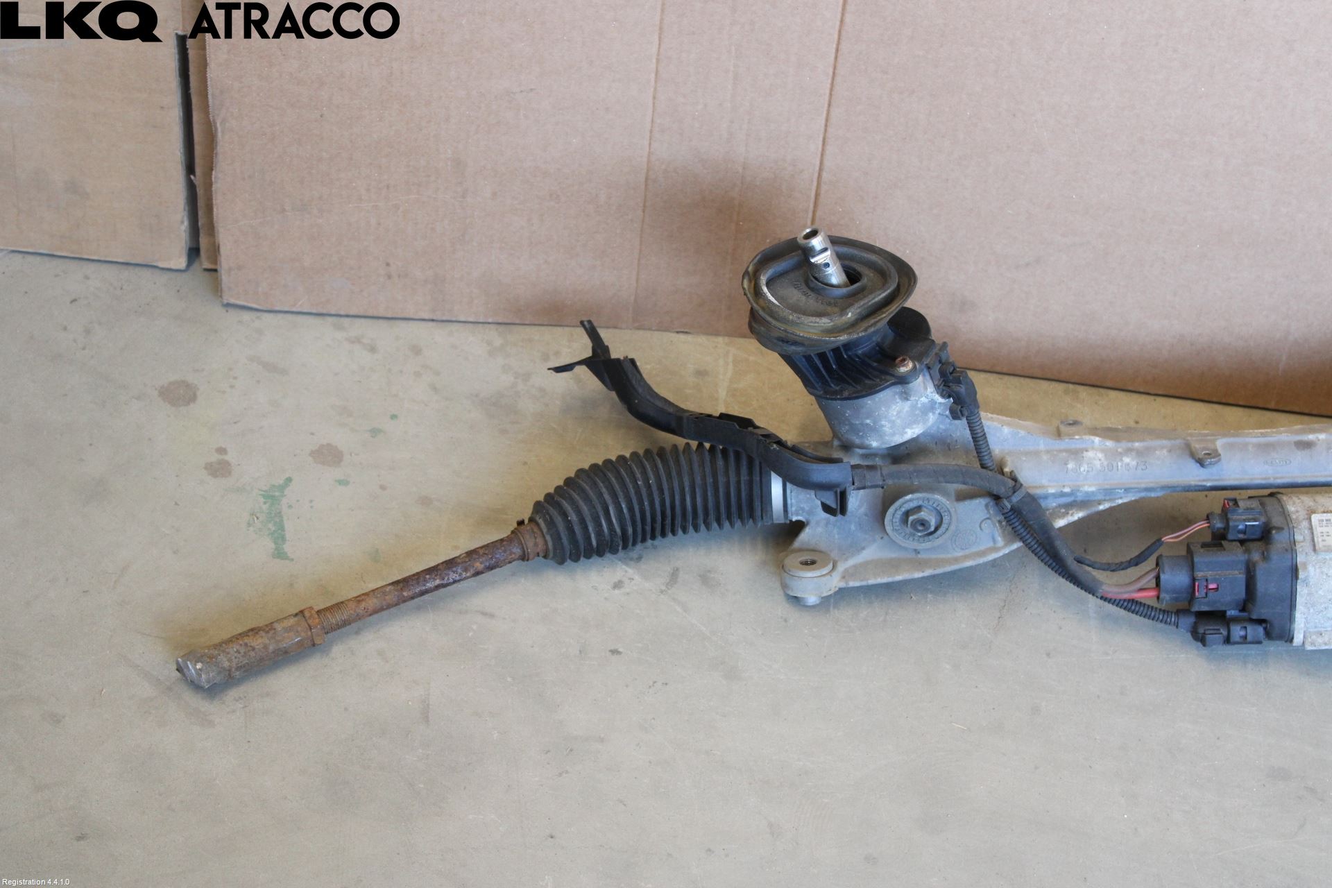 Volkswagen VW GOLF / E-GOLF VII 13-20 Servo Snekke - Tannstang