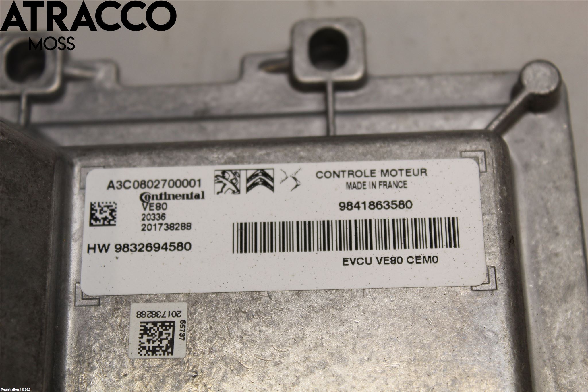 Peugeot 2008/E-2008 20- Styreenhet Øvrig