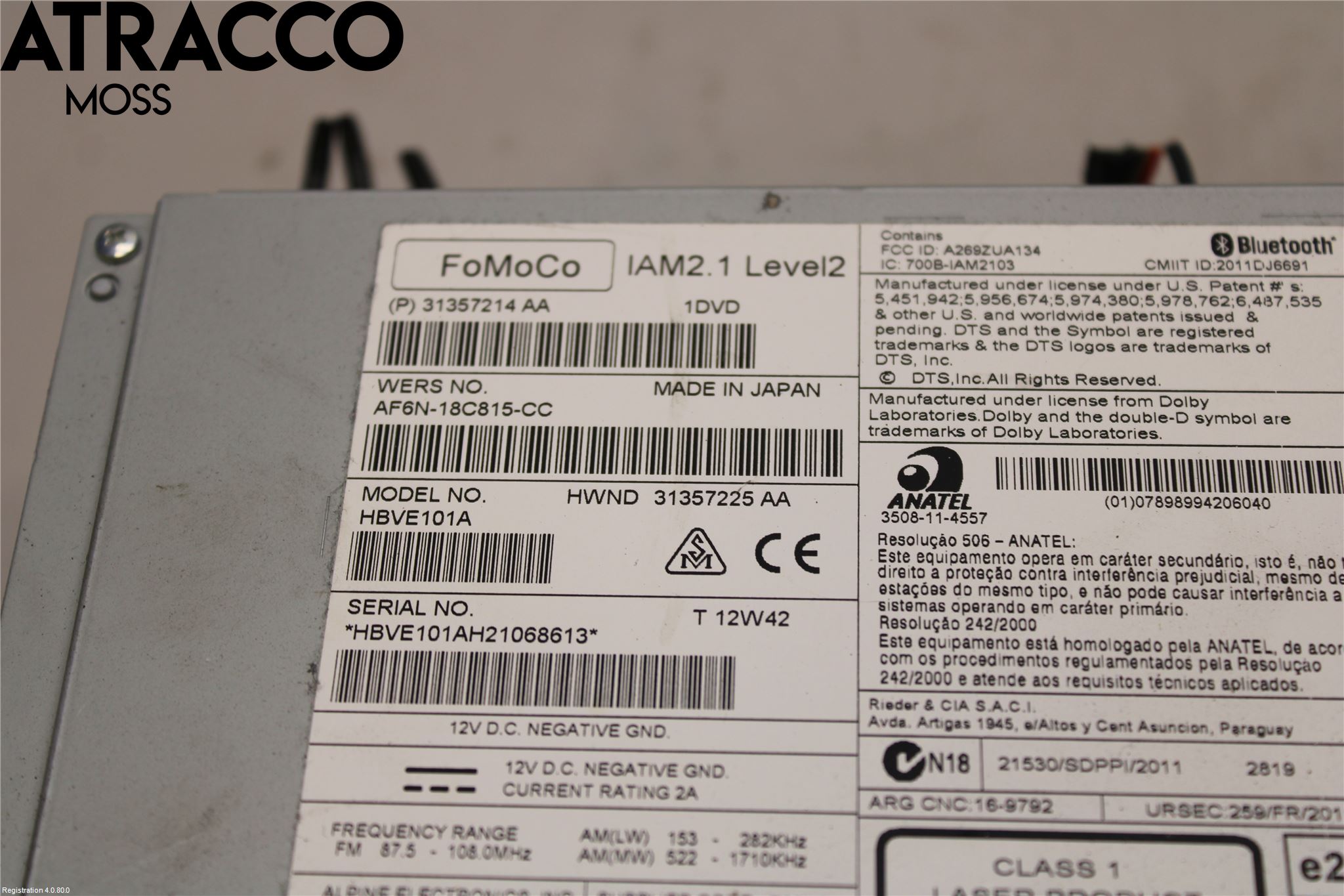 Volvo V70 08-13 Stereo Radio Med Cd