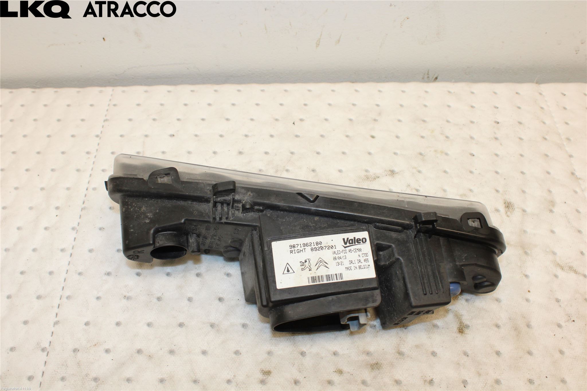 Citroen JUMPY 07-16 Frontlykt-Kurve-Tåkelys