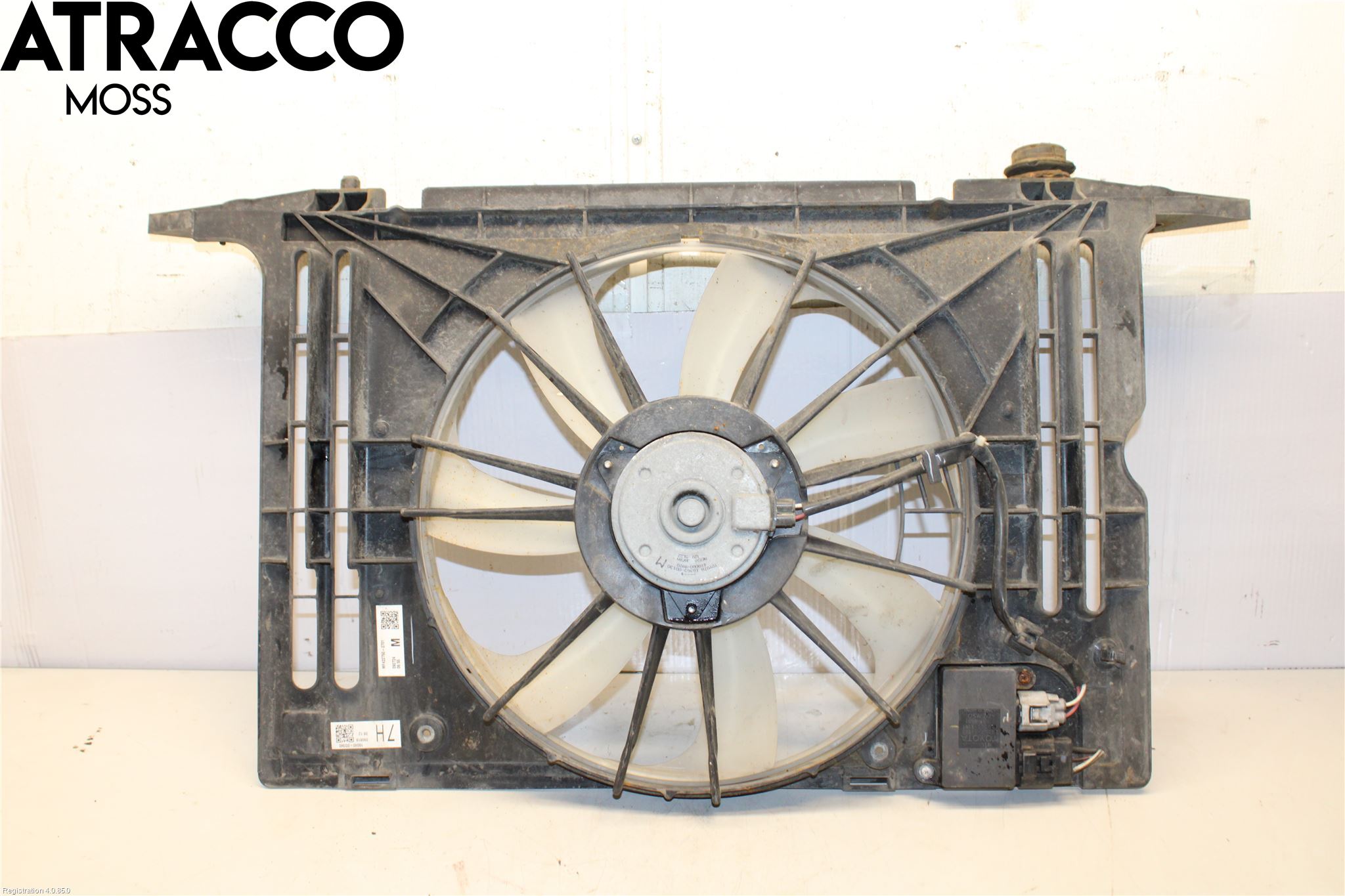 Toyota AVENSIS 09-15 Kjølevifte Elektrisk