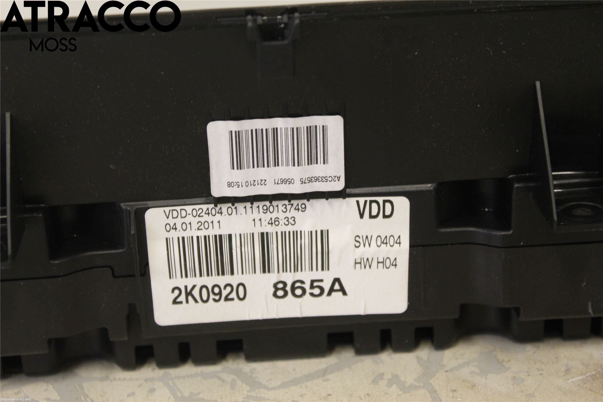 Volkswagen VW CADDY 11-15 Instr Kombinert